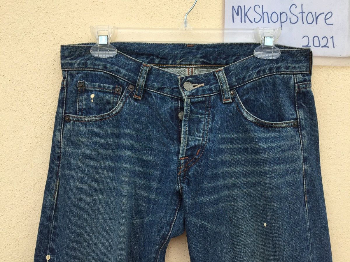 Japanese Brand × Uniqlo × Vintage Vintage Uniqlo Japan Ripped Jeans Painter p176 Size US 30 / EU 46 - 2 Thumbnail