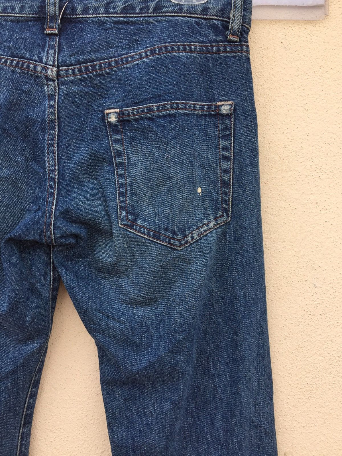 Japanese Brand × Uniqlo × Vintage Vintage Uniqlo Japan Ripped Jeans Painter p176 Size US 30 / EU 46 - 9 Thumbnail