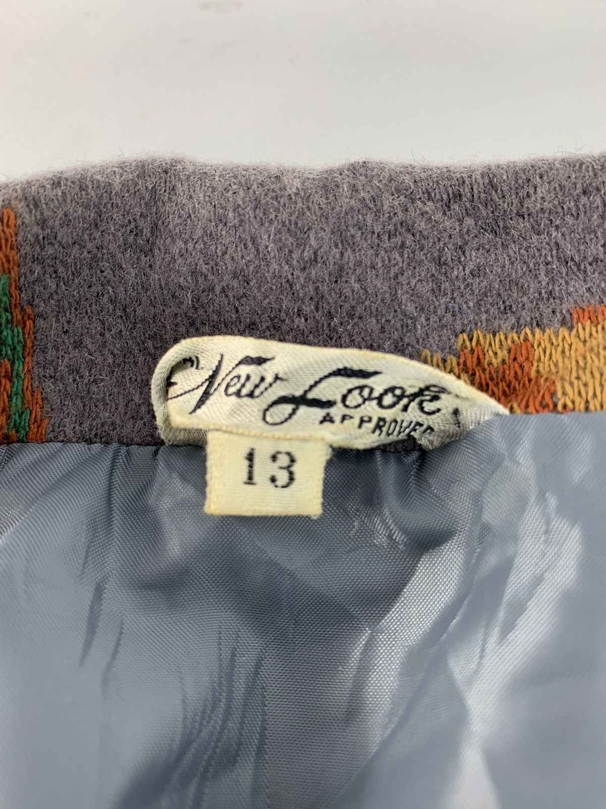 Japanese Brand New Look Approved Wool Coat Jacket Abstract Design Style Size XL / US 12-14 / IT 48-50 - 6 Thumbnail