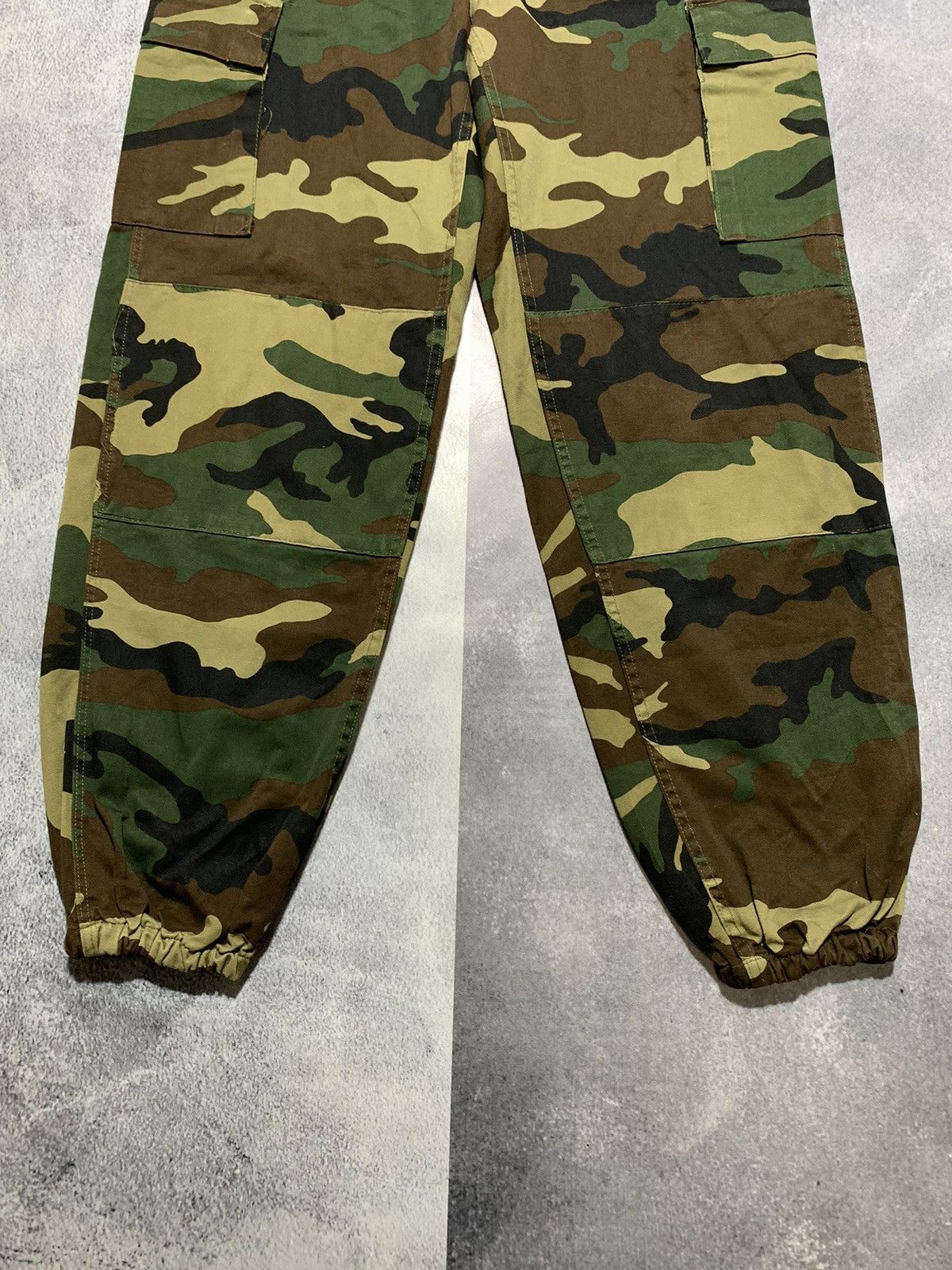 Vintage Vintage NATO combat cargo camo military trouser size L Size US 34 / EU 50 - 3 Thumbnail