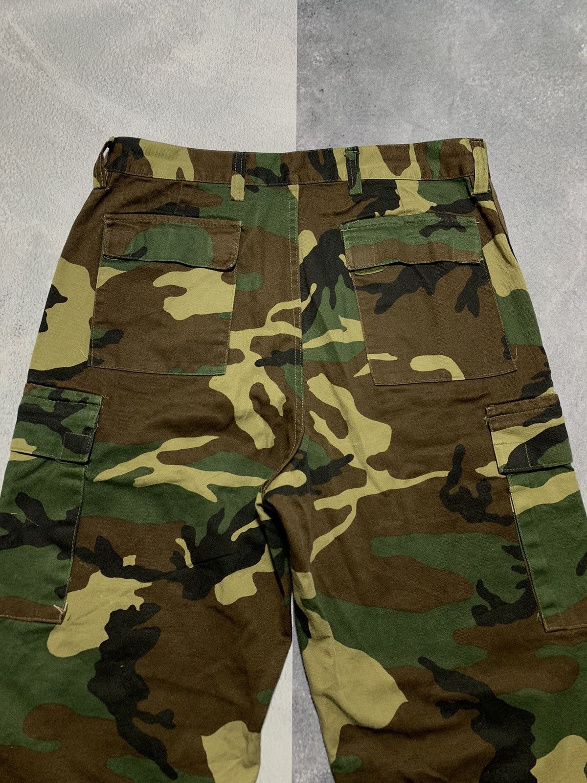 Vintage Vintage NATO combat cargo camo military trouser size L Size US 34 / EU 50 - 5 Thumbnail