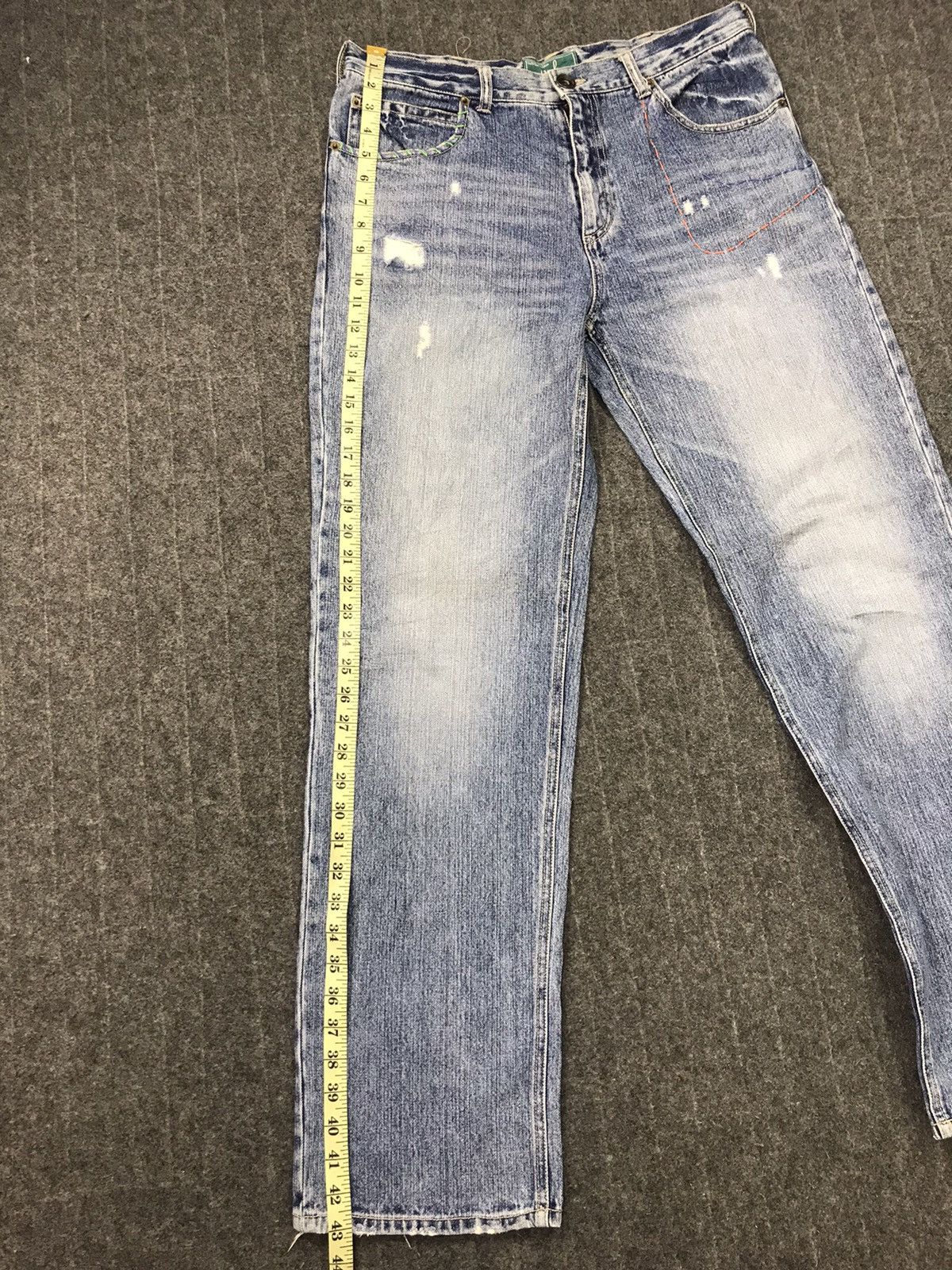 Japanese Brand × Vintage Veebs Wear Denim Jeans Trouser Regular Fits Pants Size 34 Size US 34 / EU 50 - 10 Thumbnail