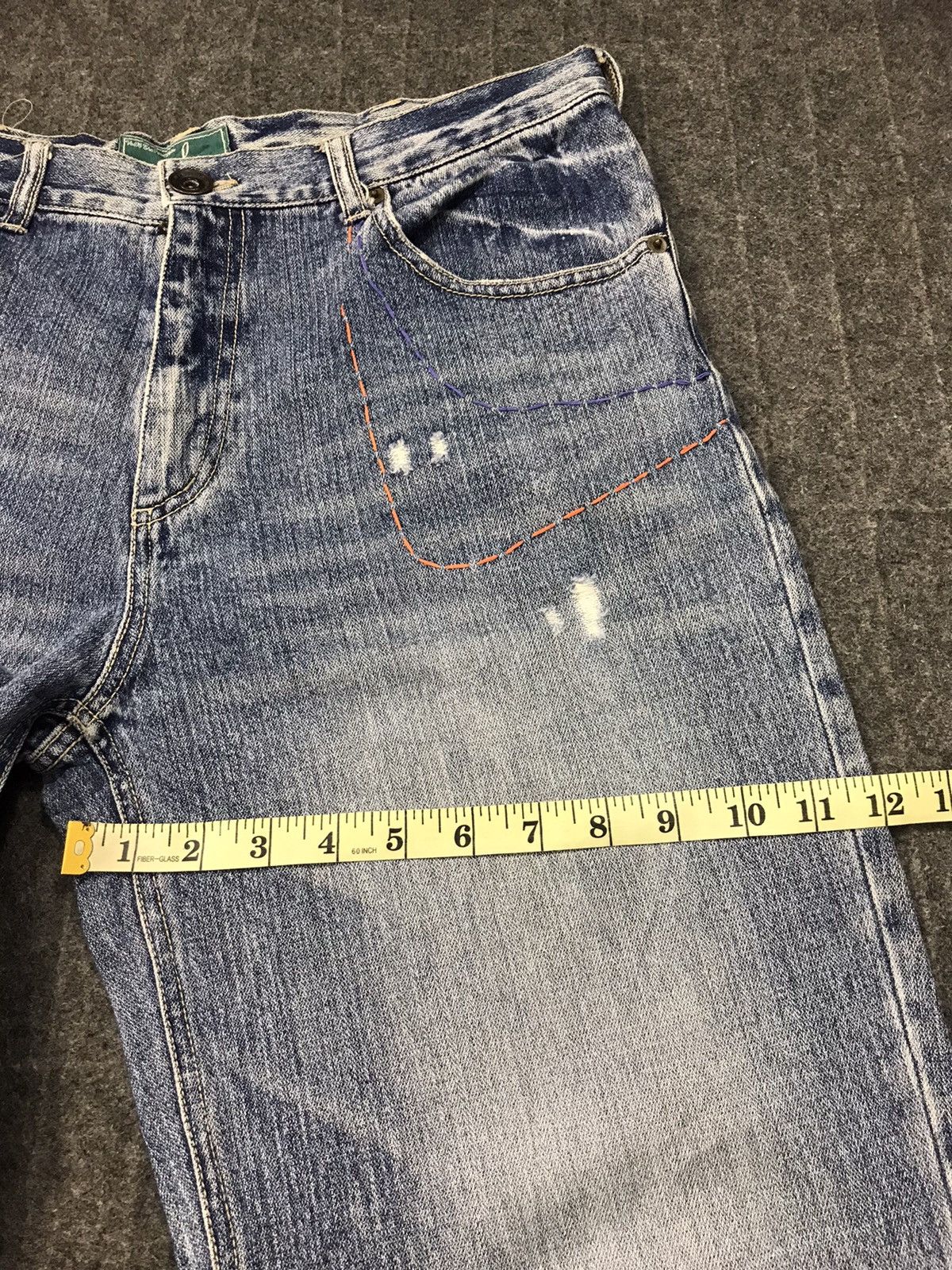 Japanese Brand × Vintage Veebs Wear Denim Jeans Trouser Regular Fits Pants Size 34 Size US 34 / EU 50 - 11 Thumbnail