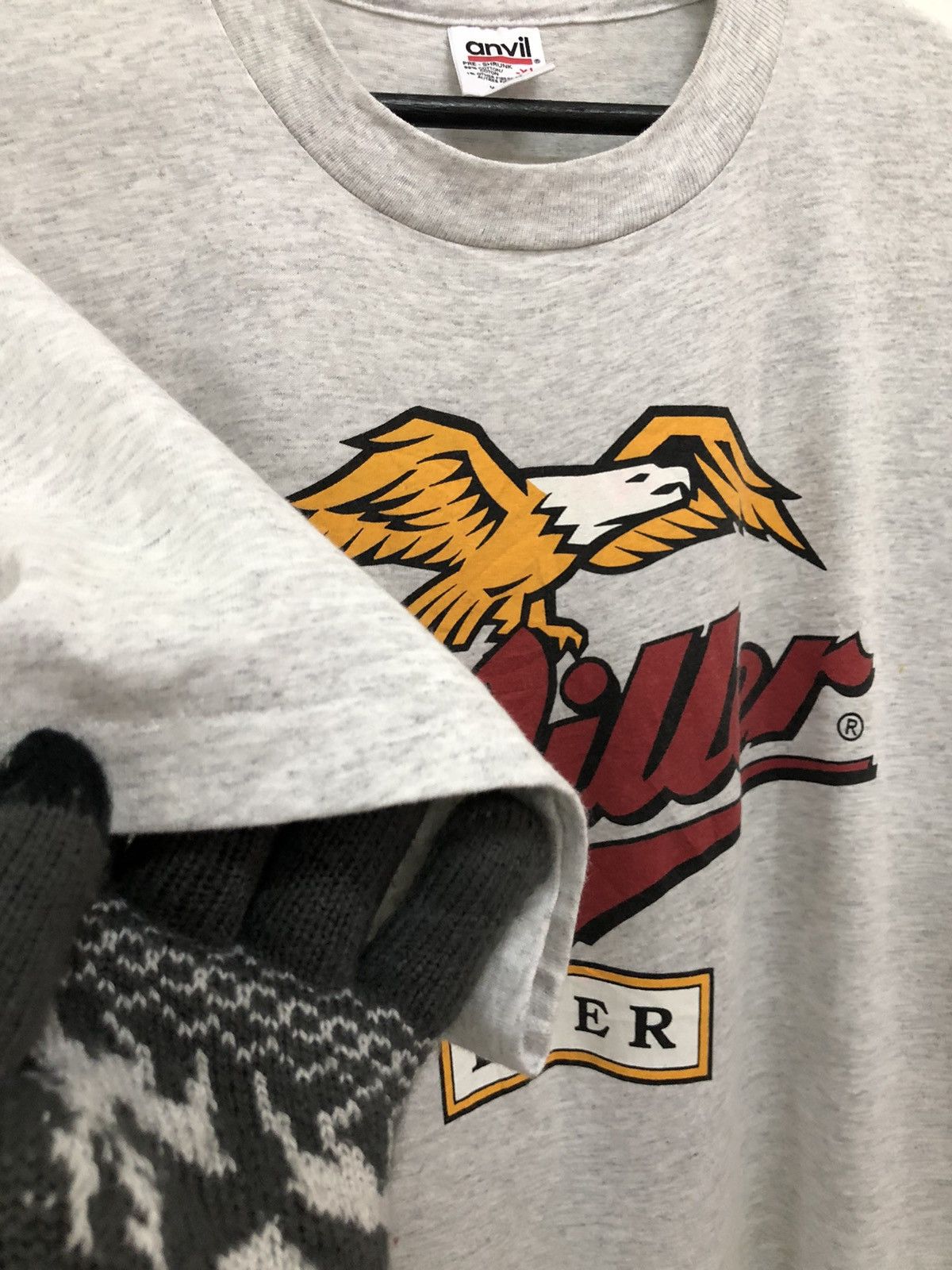 Vintage Vintage 90s MILLEE BEER TEE Anvil Size US XL / EU 56 / 4 - 3 Thumbnail