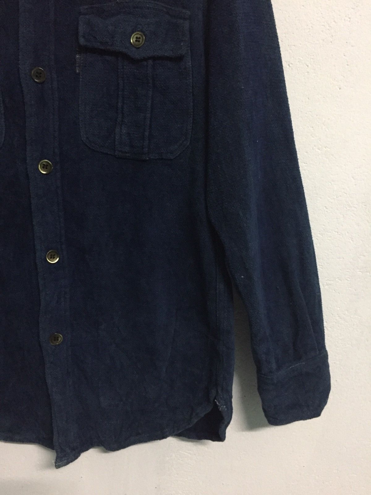 Blue Blue Japan Blue Blue Button Up Jacket/Shirt Made by SEILIN Size US S / EU 44-46 / 1 - 5 Thumbnail