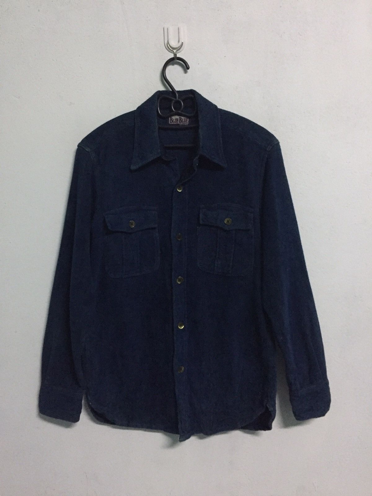 Blue Blue Japan Blue Blue Button Up Jacket/Shirt Made by SEILIN Size US S / EU 44-46 / 1 - 1 Thumbnail