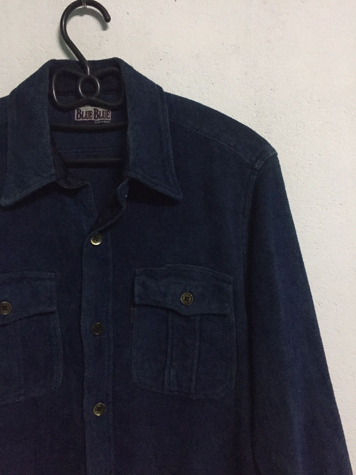 Blue Blue Japan Blue Blue Button Up Jacket/Shirt Made by SEILIN Size US S / EU 44-46 / 1 - 2 Thumbnail