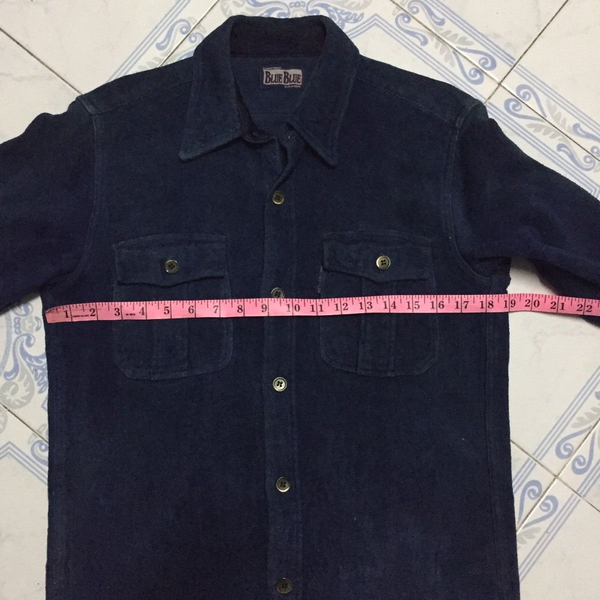Blue Blue Japan Blue Blue Button Up Jacket/Shirt Made by SEILIN Size US S / EU 44-46 / 1 - 20 Thumbnail