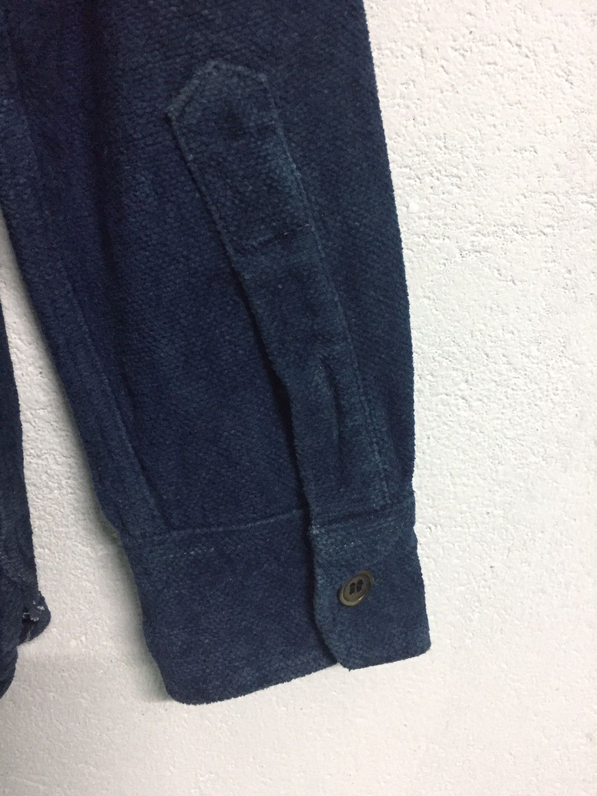 Blue Blue Japan Blue Blue Button Up Jacket/Shirt Made by SEILIN Size US S / EU 44-46 / 1 - 13 Thumbnail