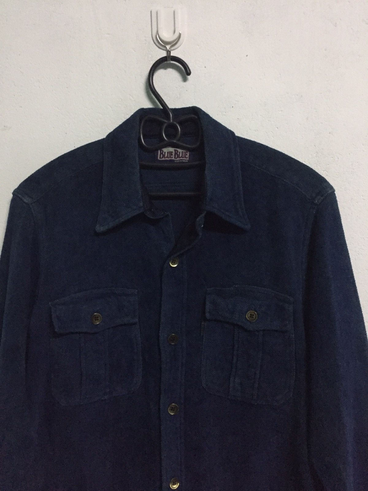 Blue Blue Japan Blue Blue Button Up Jacket/Shirt Made by SEILIN Size US S / EU 44-46 / 1 - 8 Thumbnail
