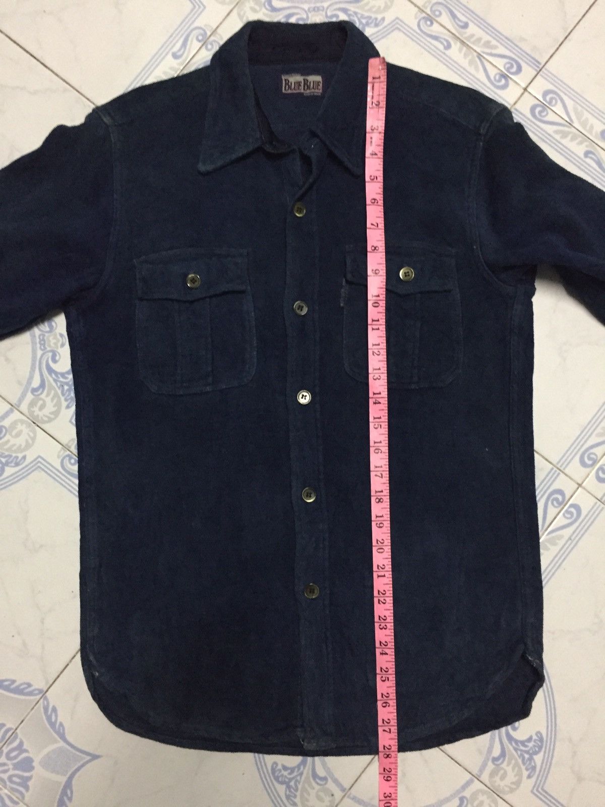 Blue Blue Japan Blue Blue Button Up Jacket/Shirt Made by SEILIN Size US S / EU 44-46 / 1 - 21 Thumbnail