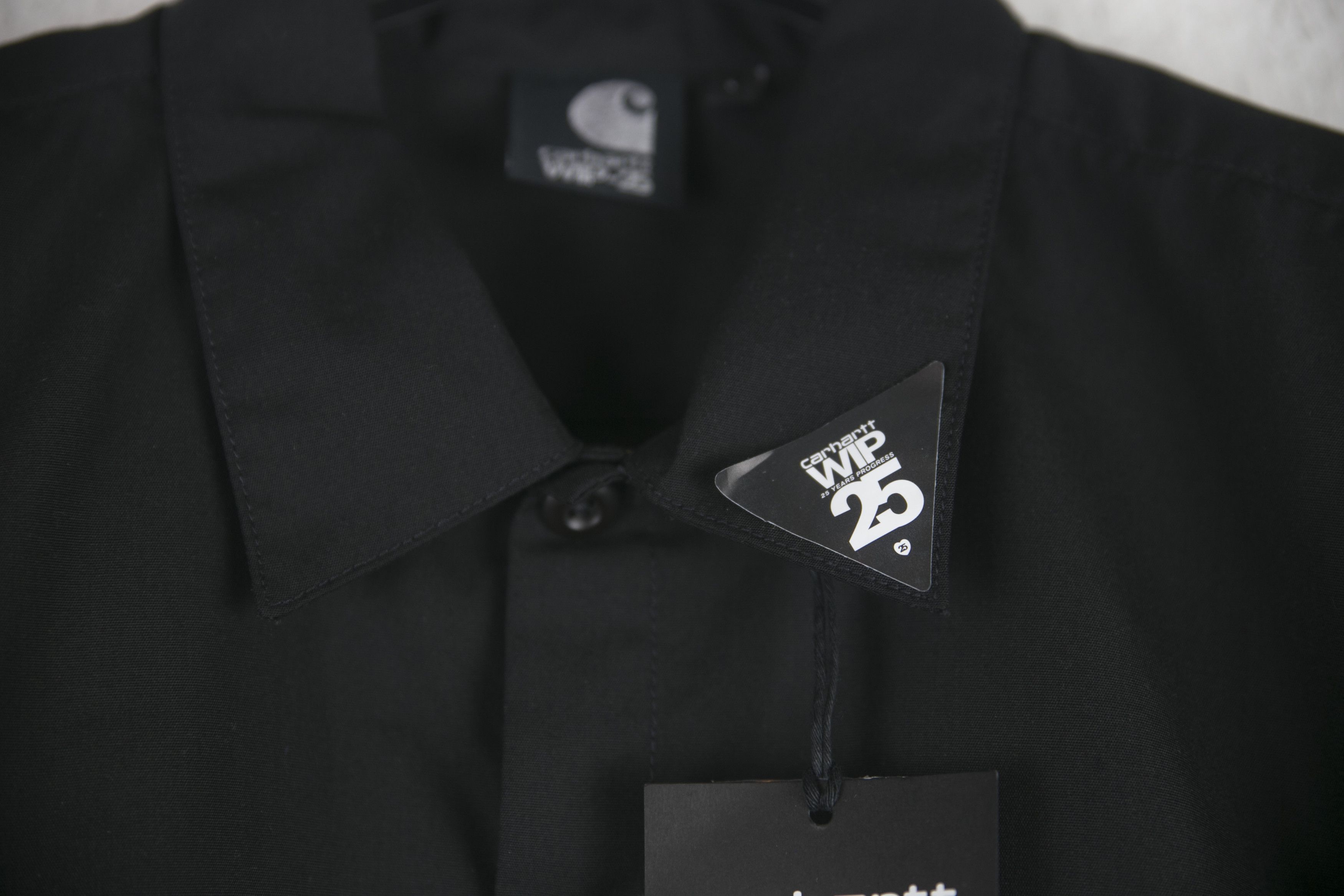 Carhartt Wip NWT Carhartt WIP 25 MASTER SHIRT XXV Black rigid Size L Size US L / EU 52-54 / 3 - 3 Thumbnail