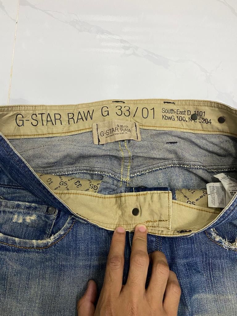 If Six Was Nine RUSTY TWISTED🔥ARCHIVE G STAR RAW BAGGY DENIM JEANS Size US 34 / EU 50 - 8 Thumbnail