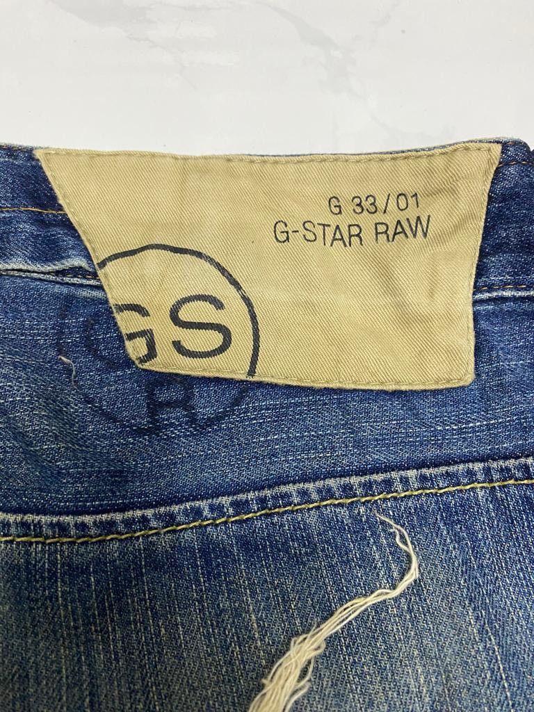 If Six Was Nine RUSTY TWISTED🔥ARCHIVE G STAR RAW BAGGY DENIM JEANS Size US 34 / EU 50 - 9 Thumbnail
