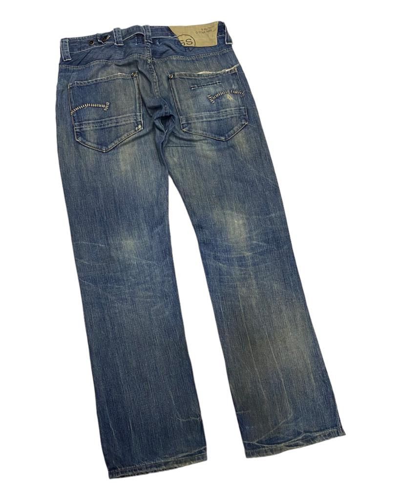 If Six Was Nine RUSTY TWISTED🔥ARCHIVE G STAR RAW BAGGY DENIM JEANS Size US 34 / EU 50 - 7 Thumbnail