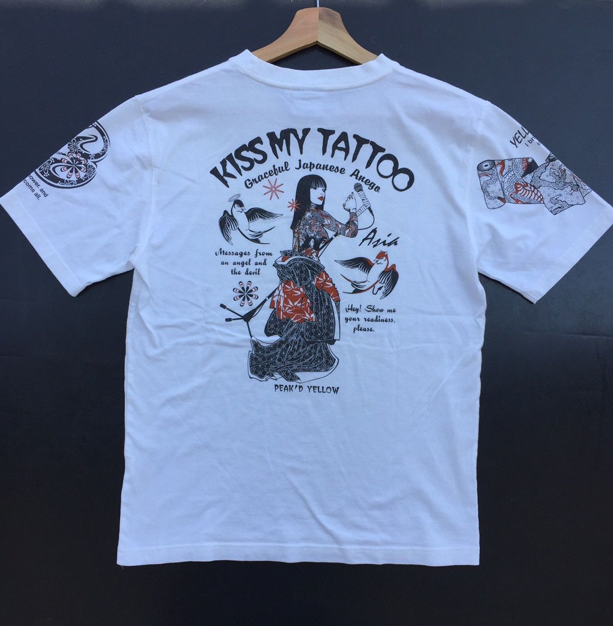 Japanese Brand × Vintage Japanese Vintage Tattoo Shirt Size US M / EU 48-50 / 2 - 9 Thumbnail