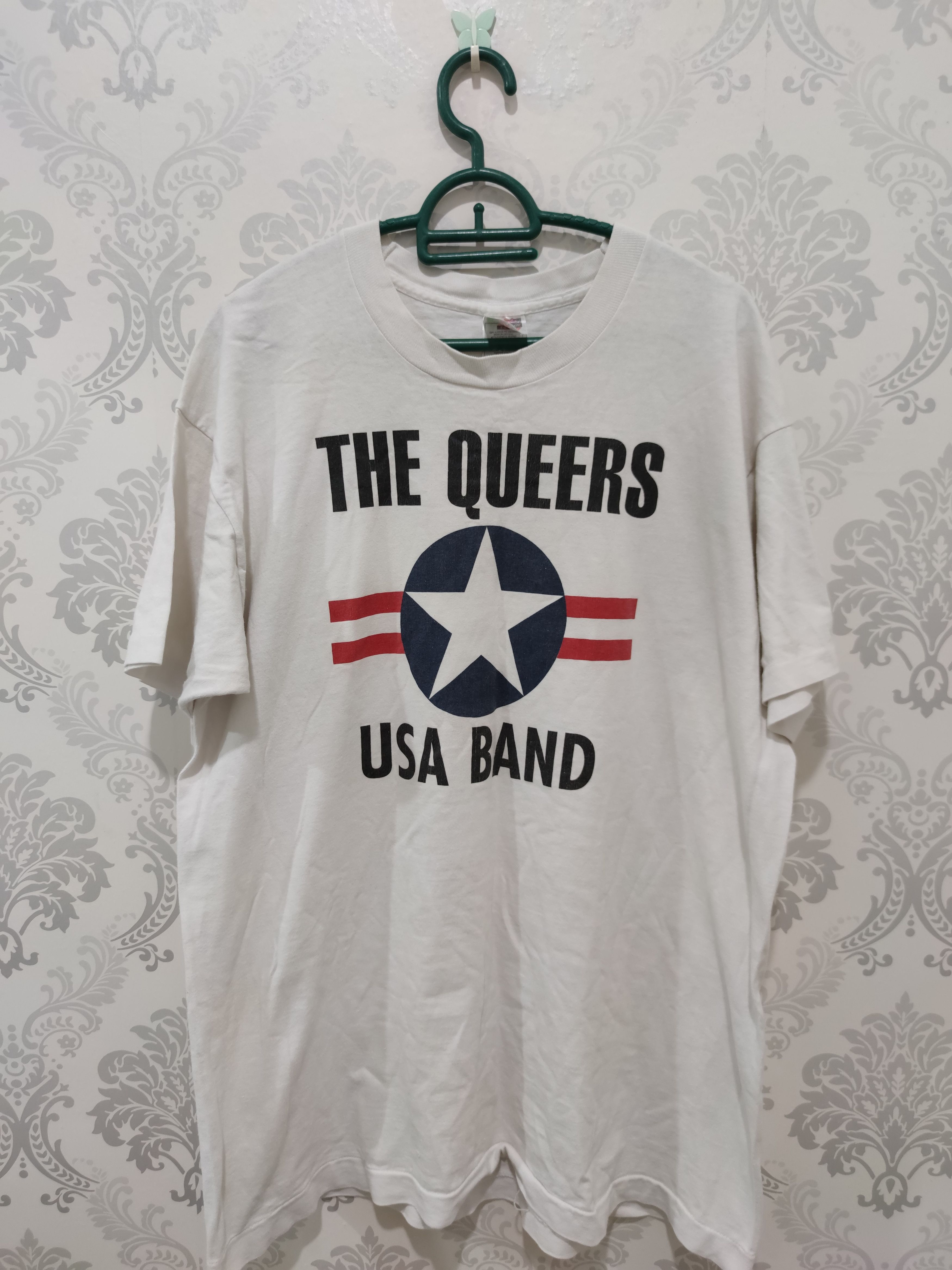 Band Tees Vintage 90's Amarican Punk Rock Band The Queers T-Shirt Size US XL / EU 56 / 4 - 2 Thumbnail