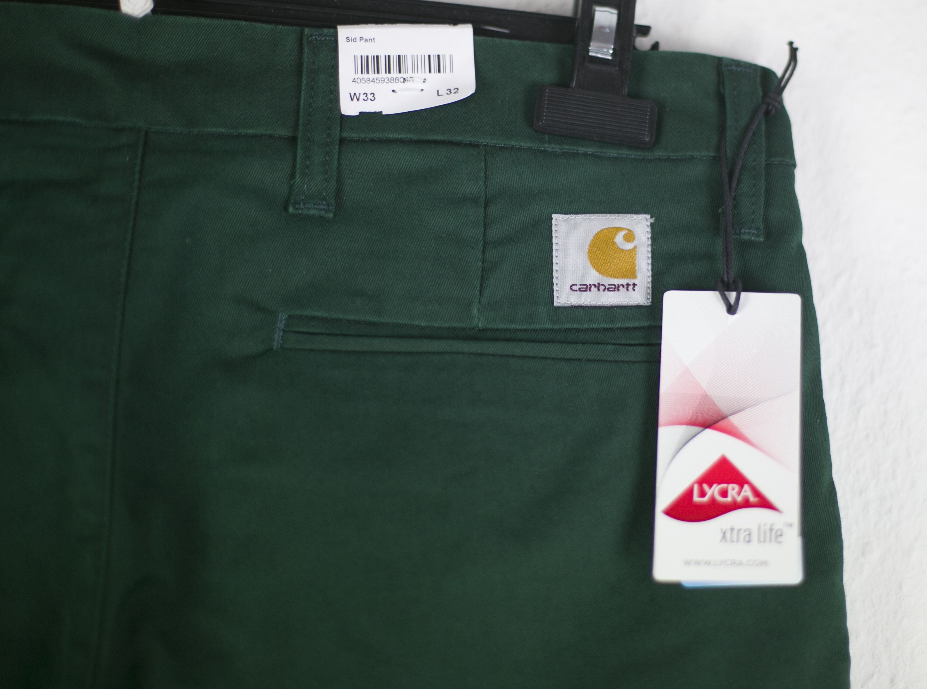Carhartt Wip NWT Carhartt WIP SID PANT Lamar Chino Tasmania W33 L32 Size US 33 - 2 Thumbnail