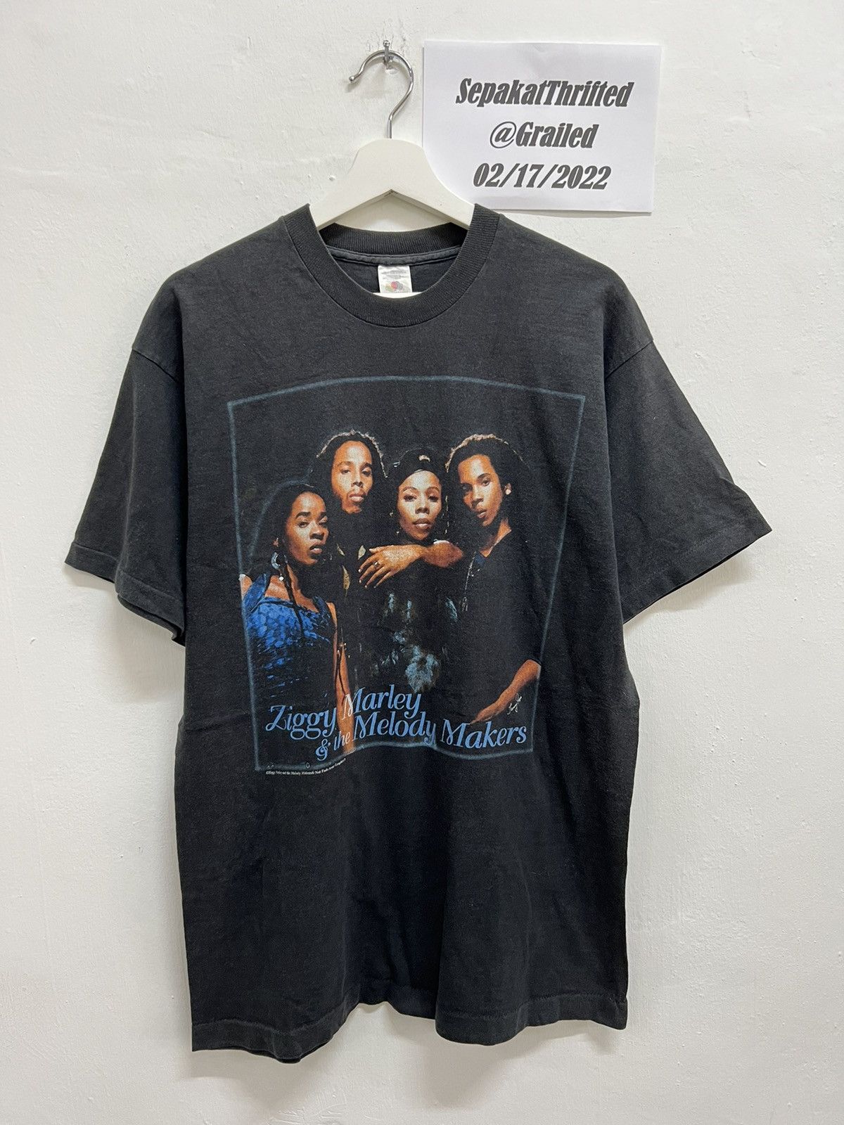 Bob Marley Vintage Ziggy Marley and The Melody Makers Tee Size US L / EU 52-54 / 3 - 2 Thumbnail