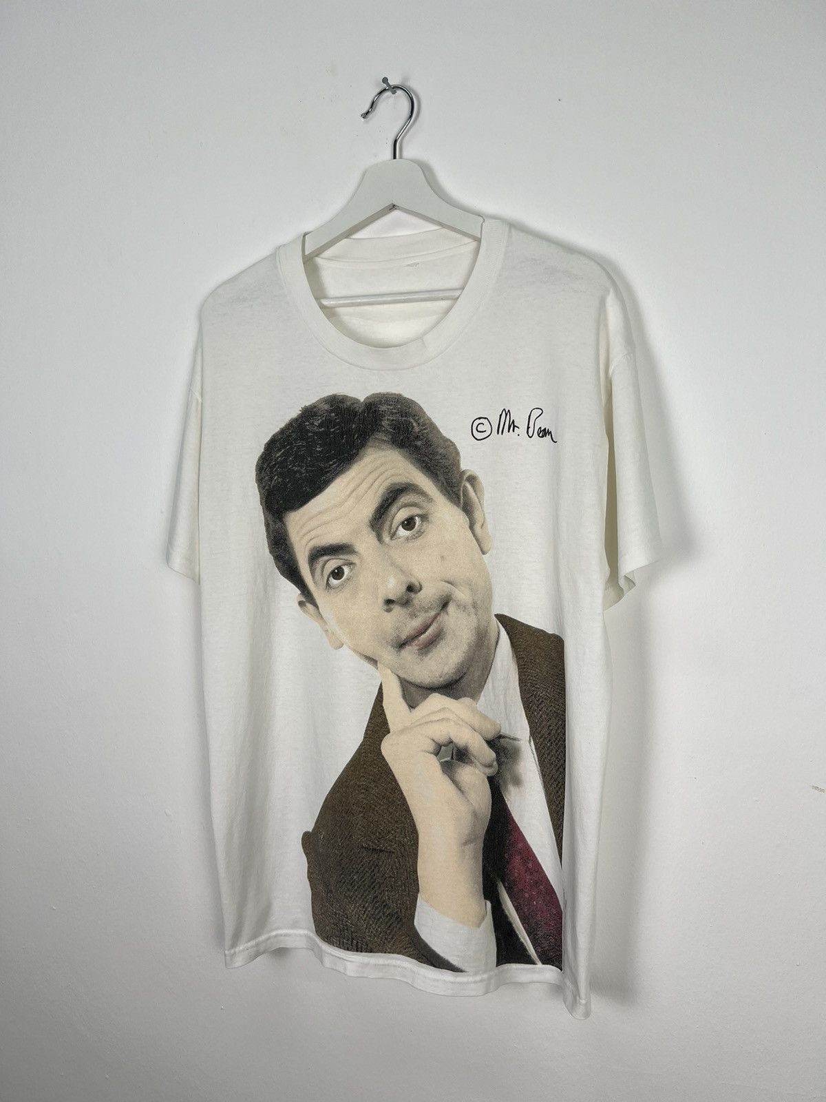 Vintage Vintage 90s Mr Bean Backstage Pass Tv Promo Tee Size US L / EU 52-54 / 3 - 3 Thumbnail