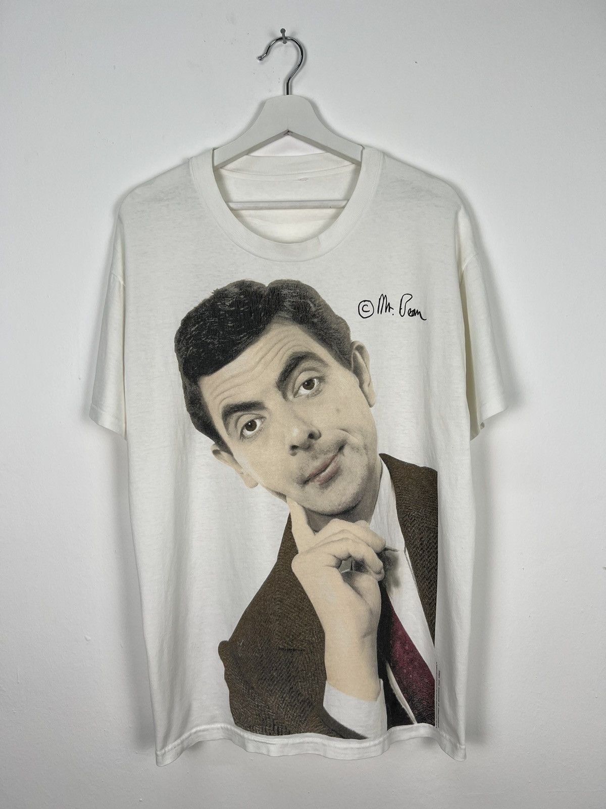 Vintage Vintage 90s Mr Bean Backstage Pass Tv Promo Tee Size US L / EU 52-54 / 3 - 2 Thumbnail