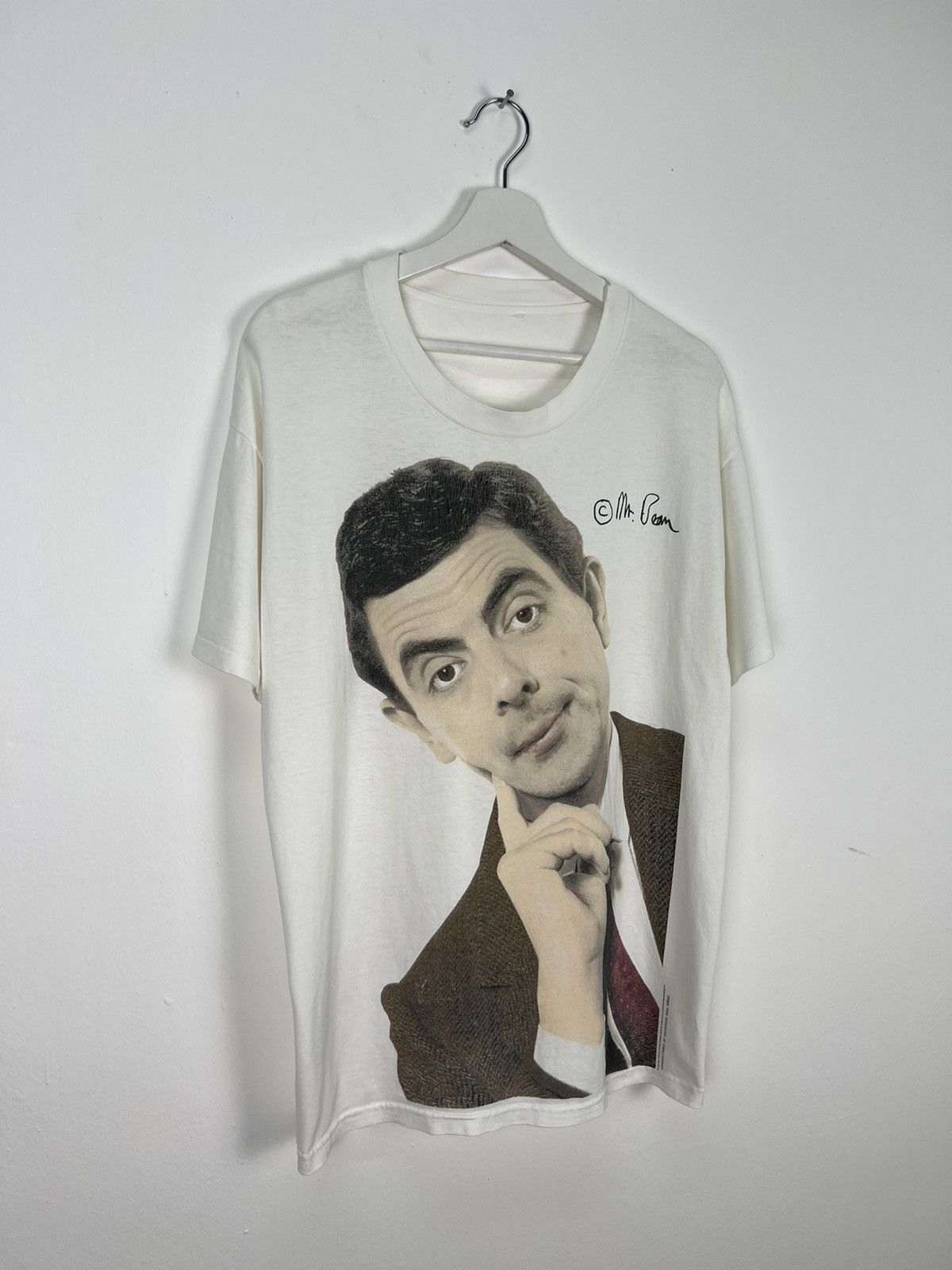 Vintage Vintage 90s Mr Bean Backstage Pass Tv Promo Tee Size US L / EU 52-54 / 3 - 4 Thumbnail