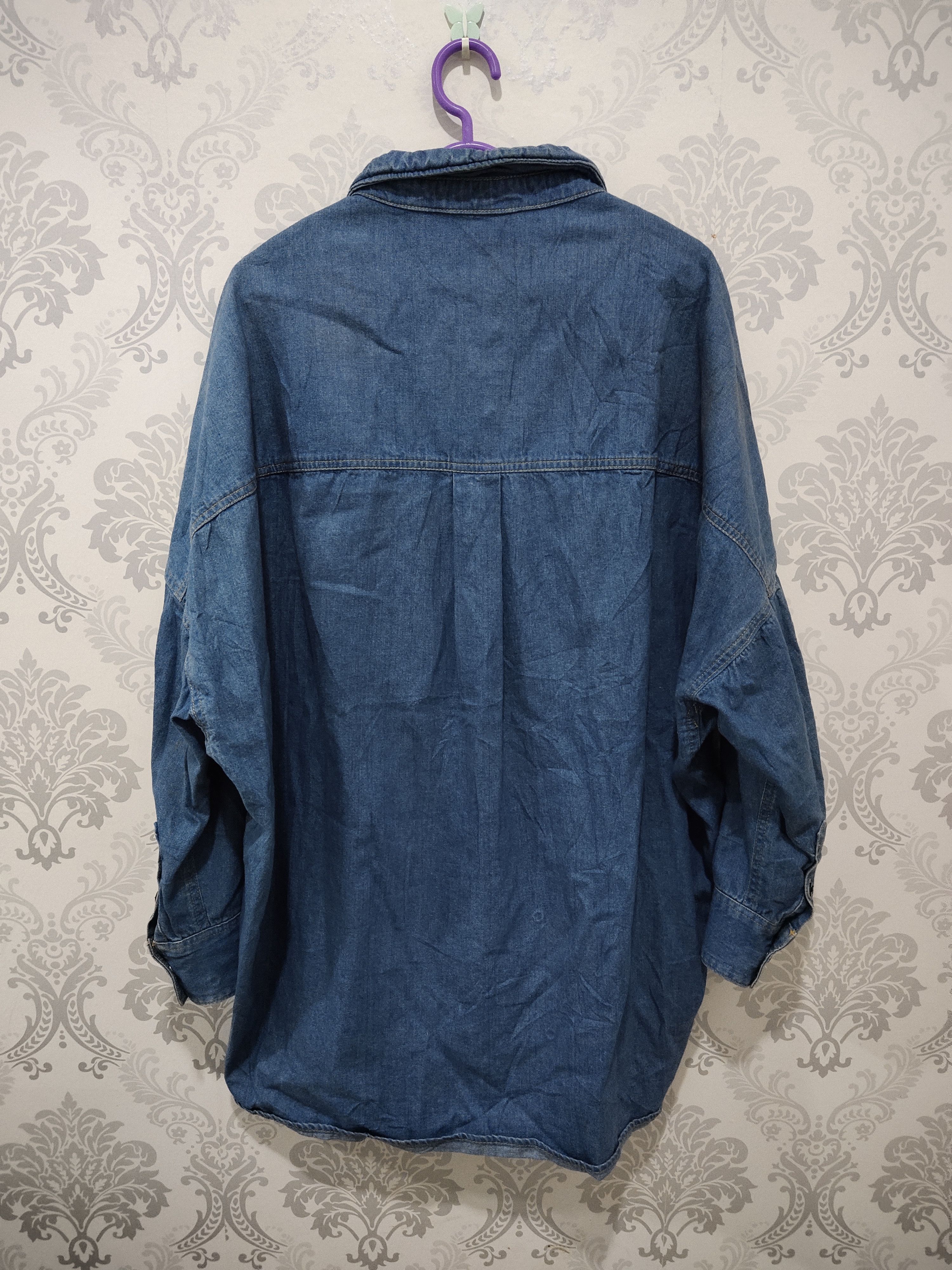 Lee × mercibeaucoup Rare Denim Shirt Lee X Mercibeaucoup design Issey Miyake Size US M / EU 48-50 / 2 - 5 Thumbnail