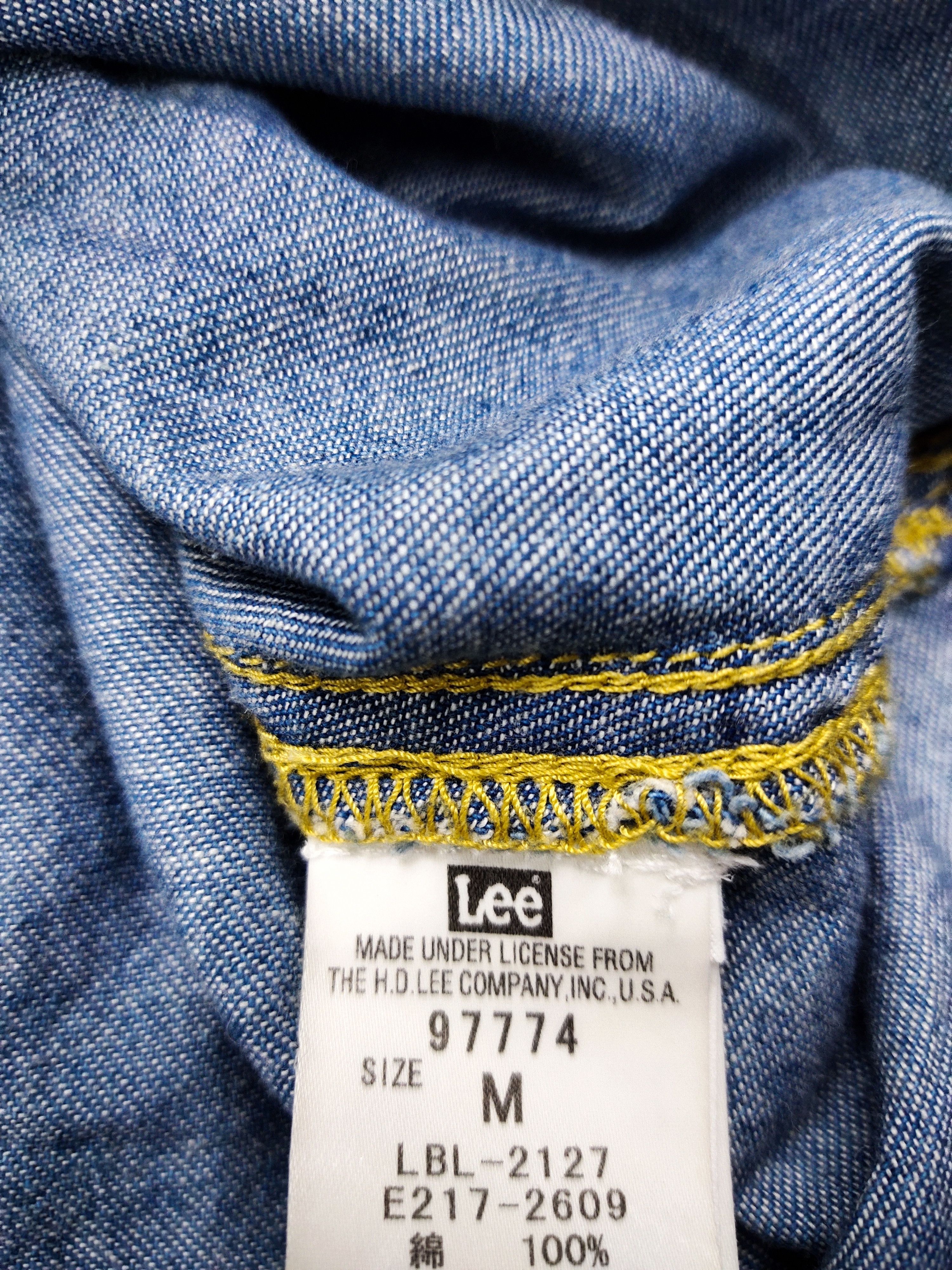 Lee × mercibeaucoup Rare Denim Shirt Lee X Mercibeaucoup design Issey Miyake Size US M / EU 48-50 / 2 - 10 Thumbnail