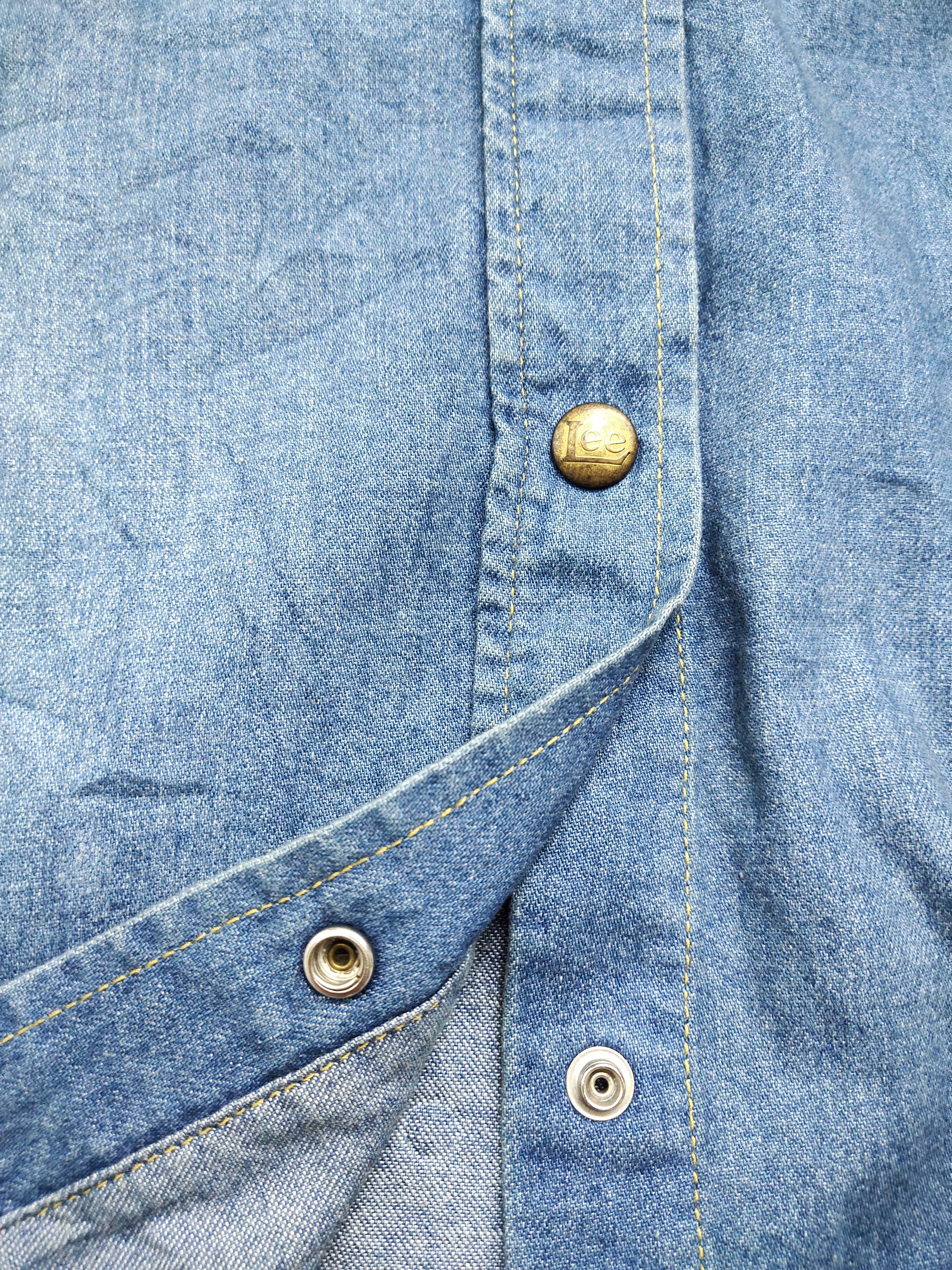Lee × mercibeaucoup Rare Denim Shirt Lee X Mercibeaucoup design Issey Miyake Size US M / EU 48-50 / 2 - 8 Thumbnail