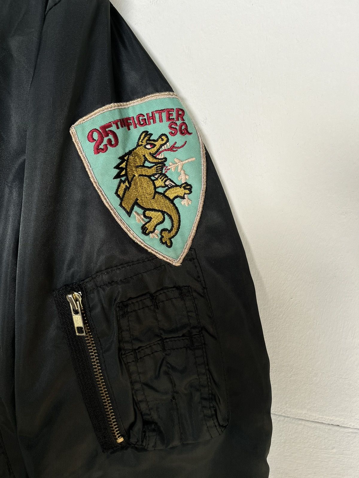 Alpha Industries Vintage Reversible Airdrop MA-1 Officer Bomber Jacket Size US M / EU 48-50 / 2 - 6 Thumbnail