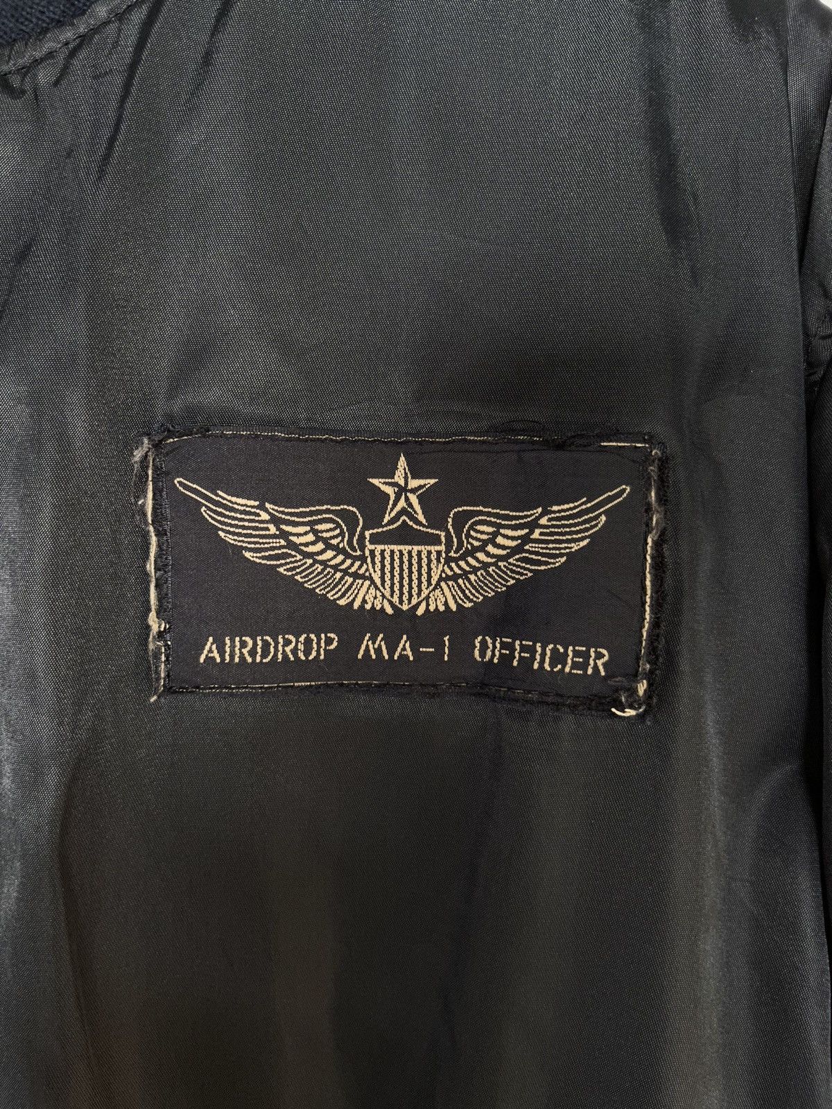 Alpha Industries Vintage Reversible Airdrop MA-1 Officer Bomber Jacket Size US M / EU 48-50 / 2 - 5 Thumbnail