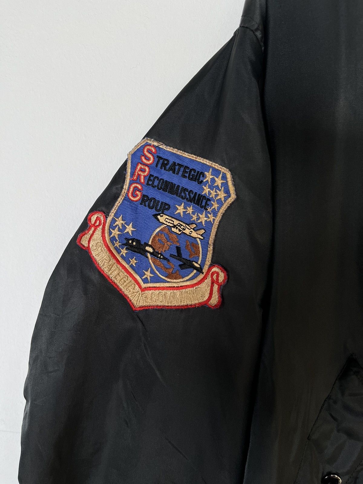 Alpha Industries Vintage Reversible Airdrop MA-1 Officer Bomber Jacket Size US M / EU 48-50 / 2 - 7 Thumbnail