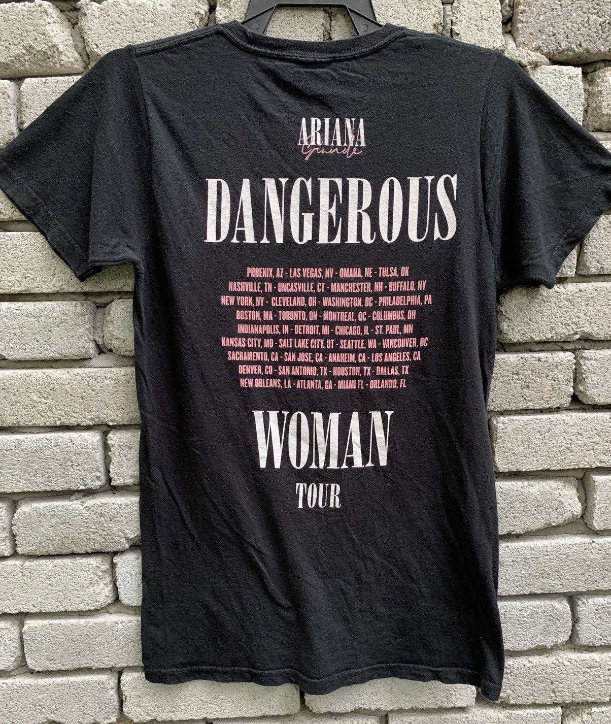 Band Tees 🔥🔥 Ariana Grande Dangerous Woman Tour T Shirt Size US S / EU 44-46 / 1 - 8 Thumbnail