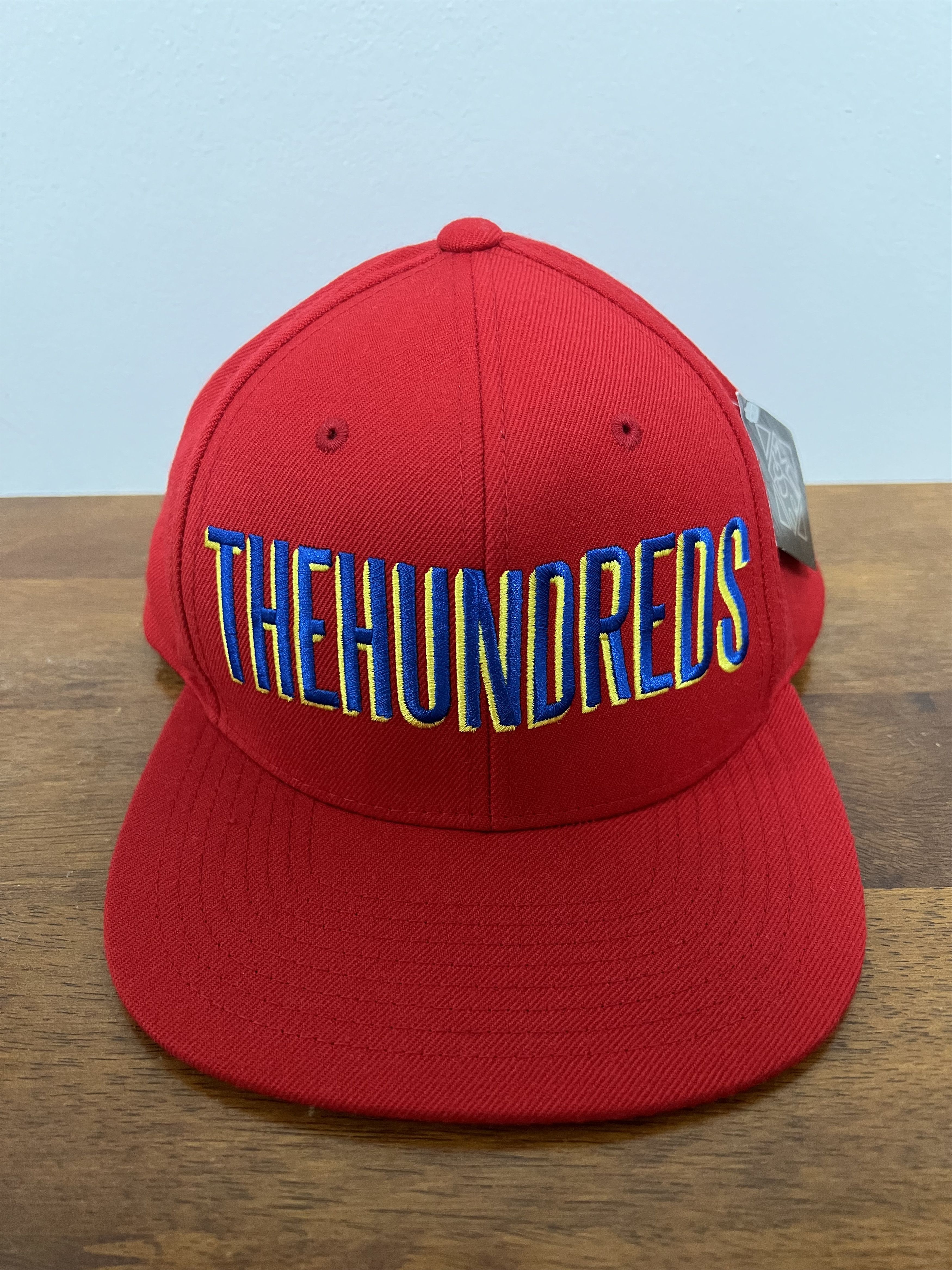 The Hundreds 💚 The Hundreds Embroidered Logo Hat Red NEW Size ONE SIZE - 1 Thumbnail