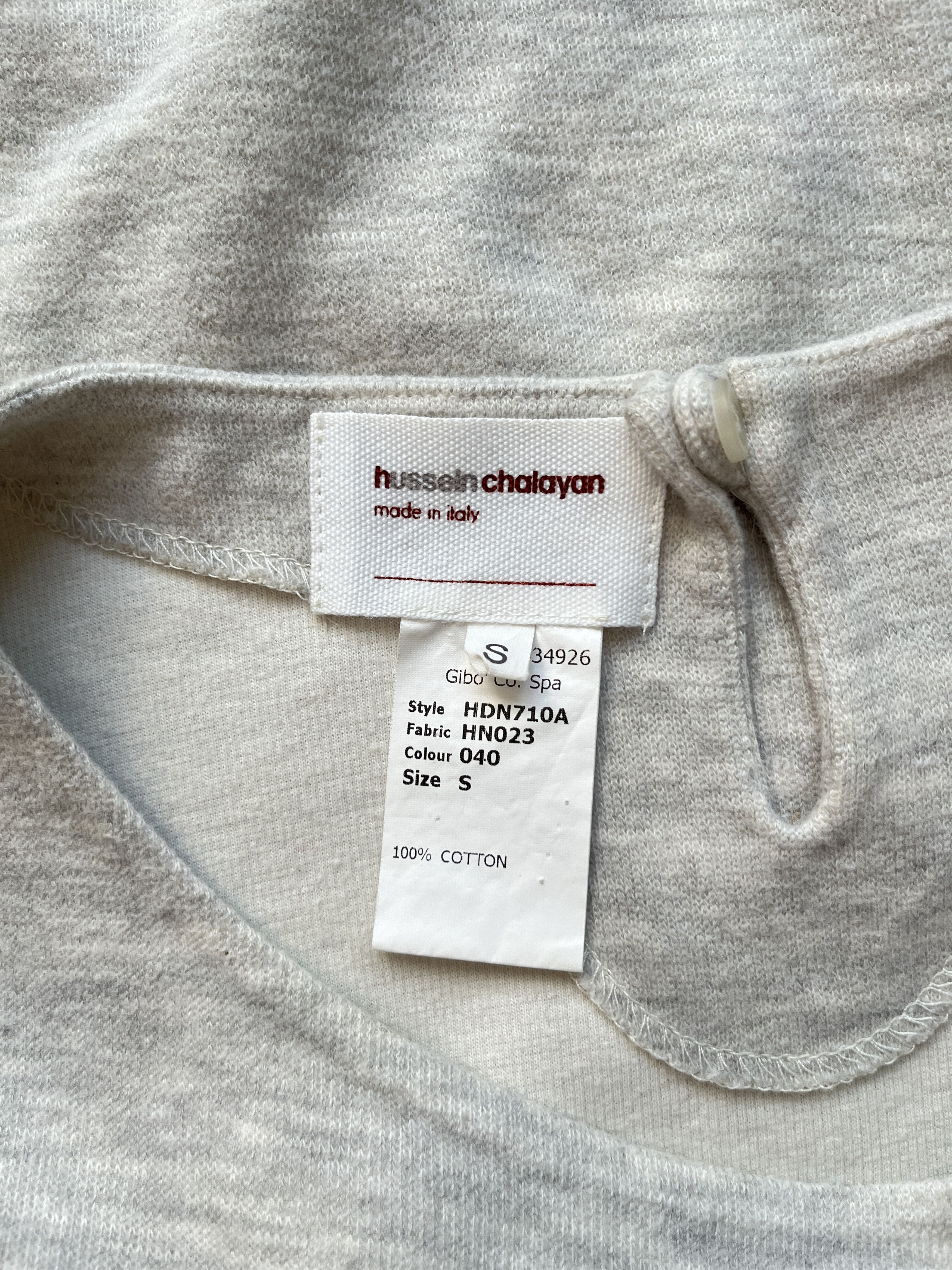 Hussein Chalayan ⚡️QUICK SALE⚡️Hussein Chalayan Sleeveless Sweatshirt Top Size S / US 4 / IT 40 - 3 Thumbnail