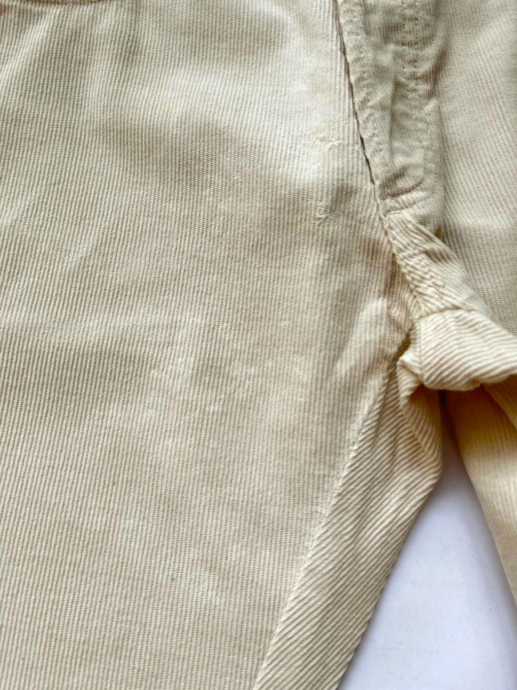 Dior × Hedi Slimane ⚡️QUICK SALE⚡️Dior by Hedi Slimane Beige Corduroy Pants Size US 29 - 6 Thumbnail