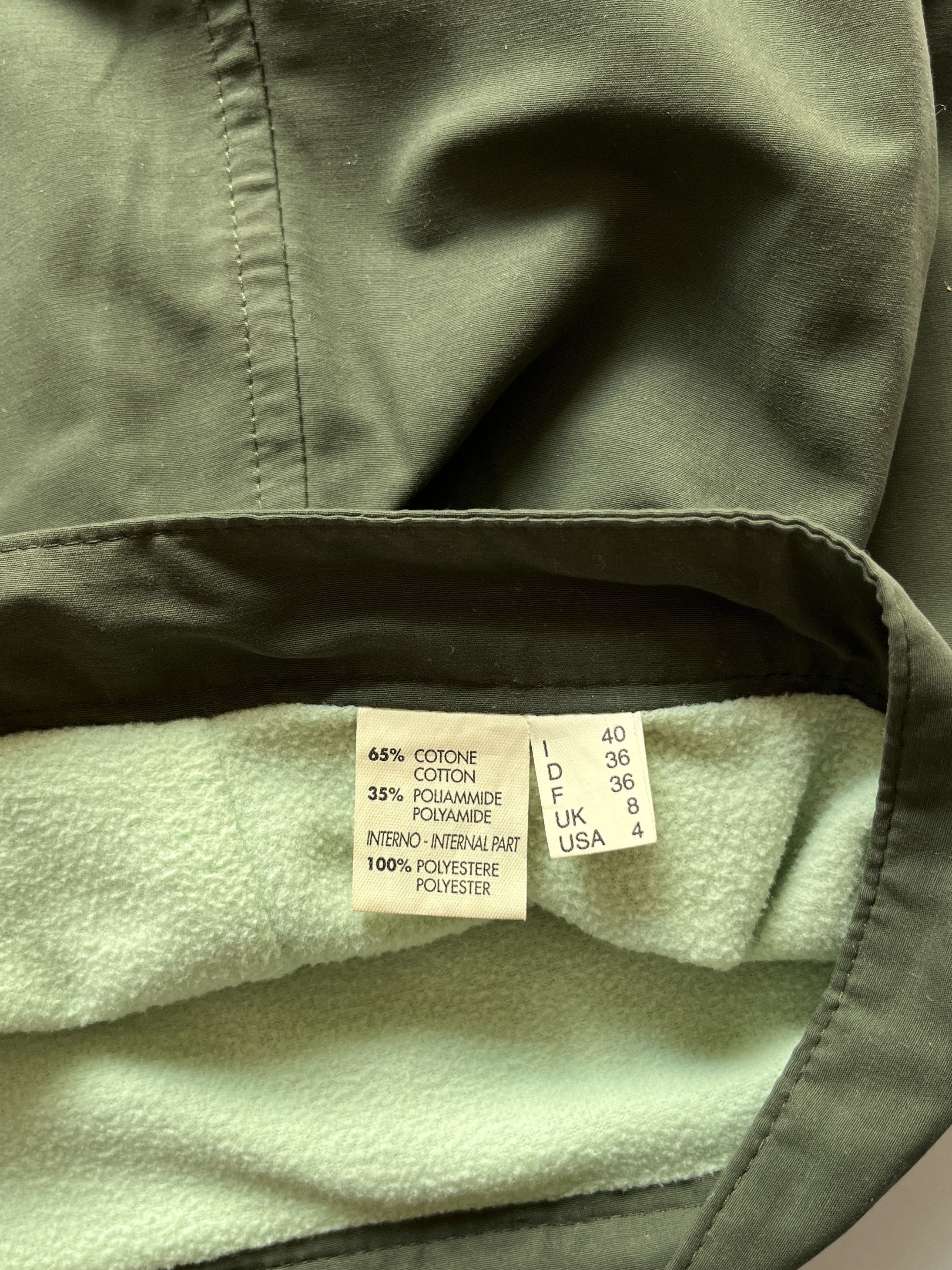 Mandarina Duck ⚡️QUICK SALE⚡️1990's Mandarina Duck Exowear Dark Green Skirt Size 27" / US 4 / IT 40 - 7 Thumbnail