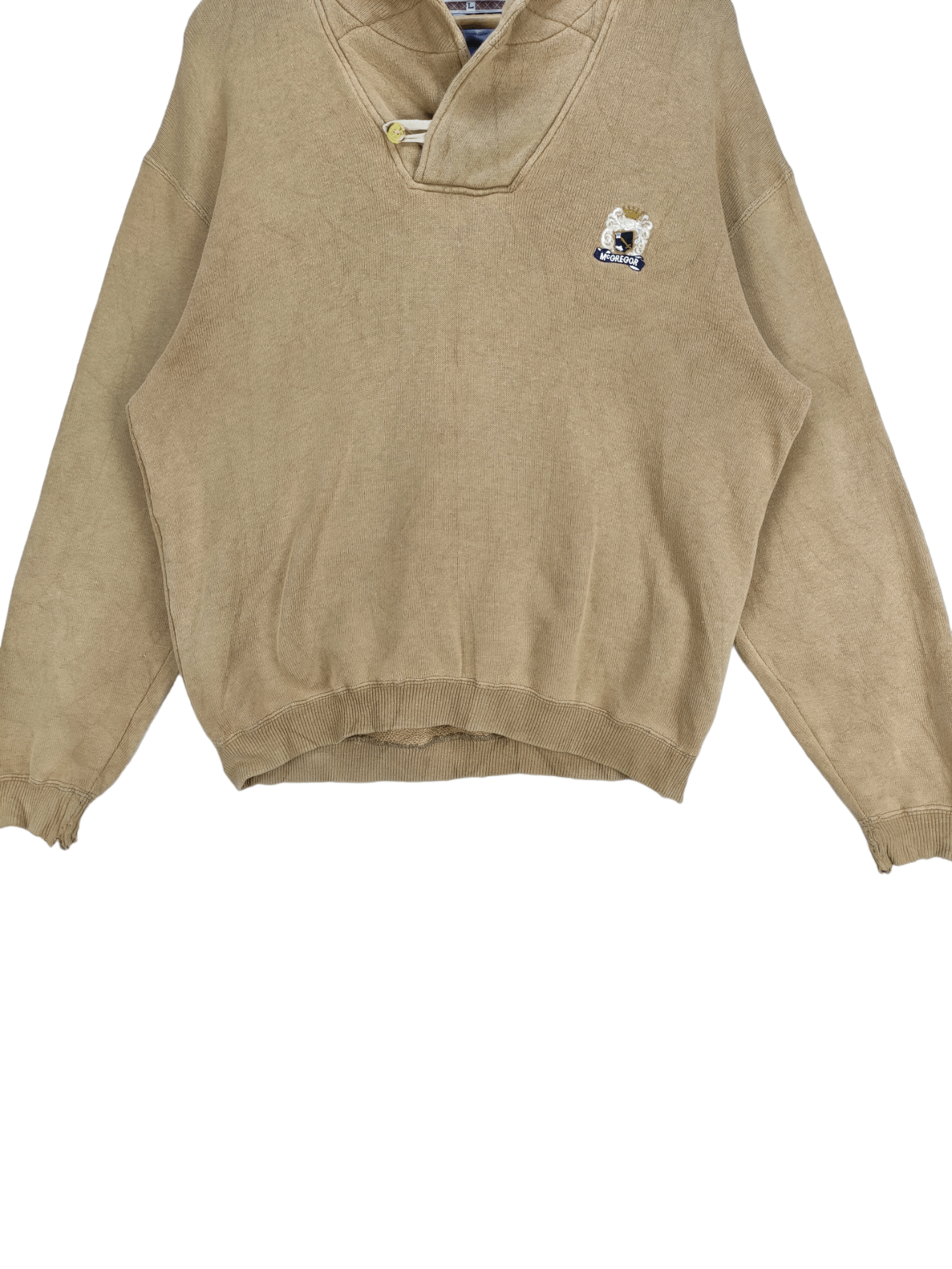 McGregor Steals🔥Vintage Sweatshirt Collar by Mcgregor Size US L / EU 52-54 / 3 - 8 Thumbnail