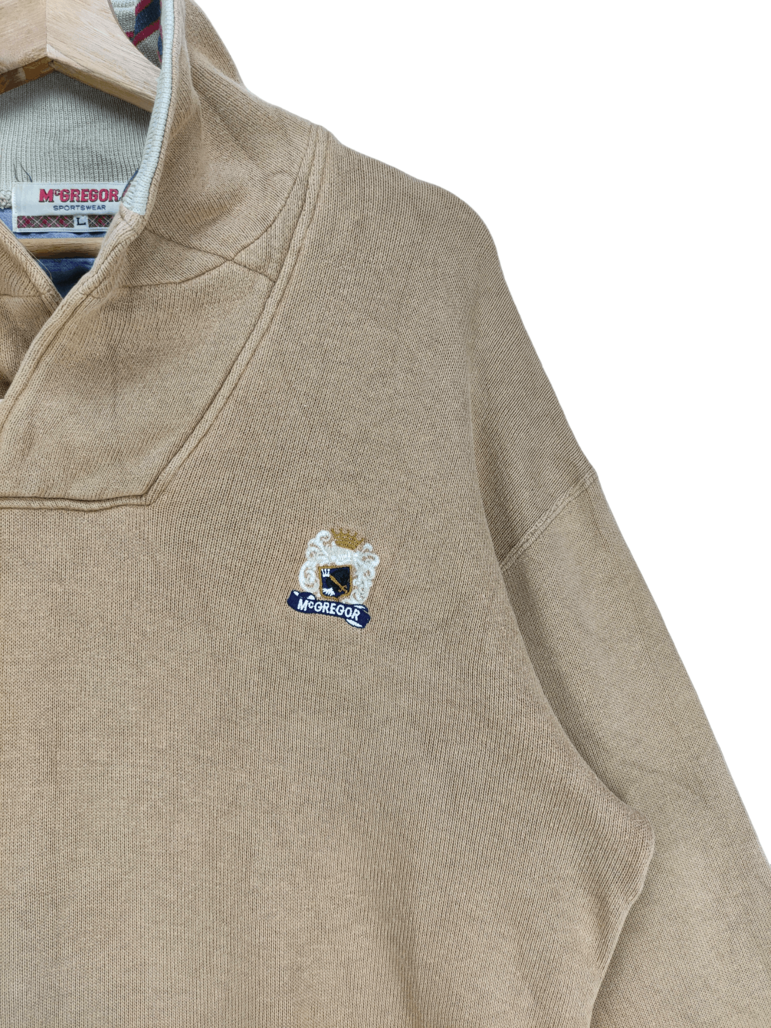 McGregor Steals🔥Vintage Sweatshirt Collar by Mcgregor Size US L / EU 52-54 / 3 - 9 Thumbnail