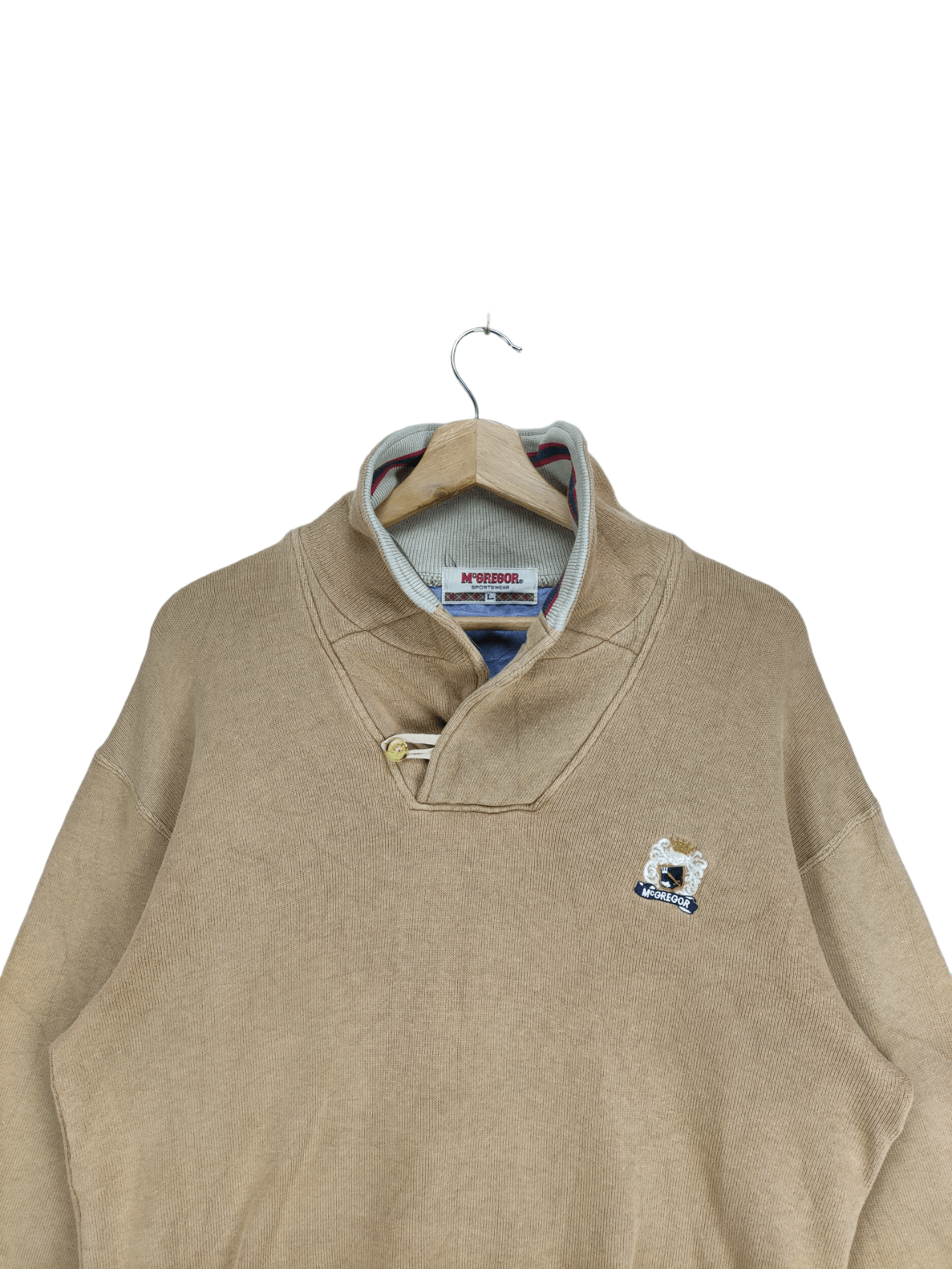 McGregor Steals🔥Vintage Sweatshirt Collar by Mcgregor Size US L / EU 52-54 / 3 - 7 Thumbnail