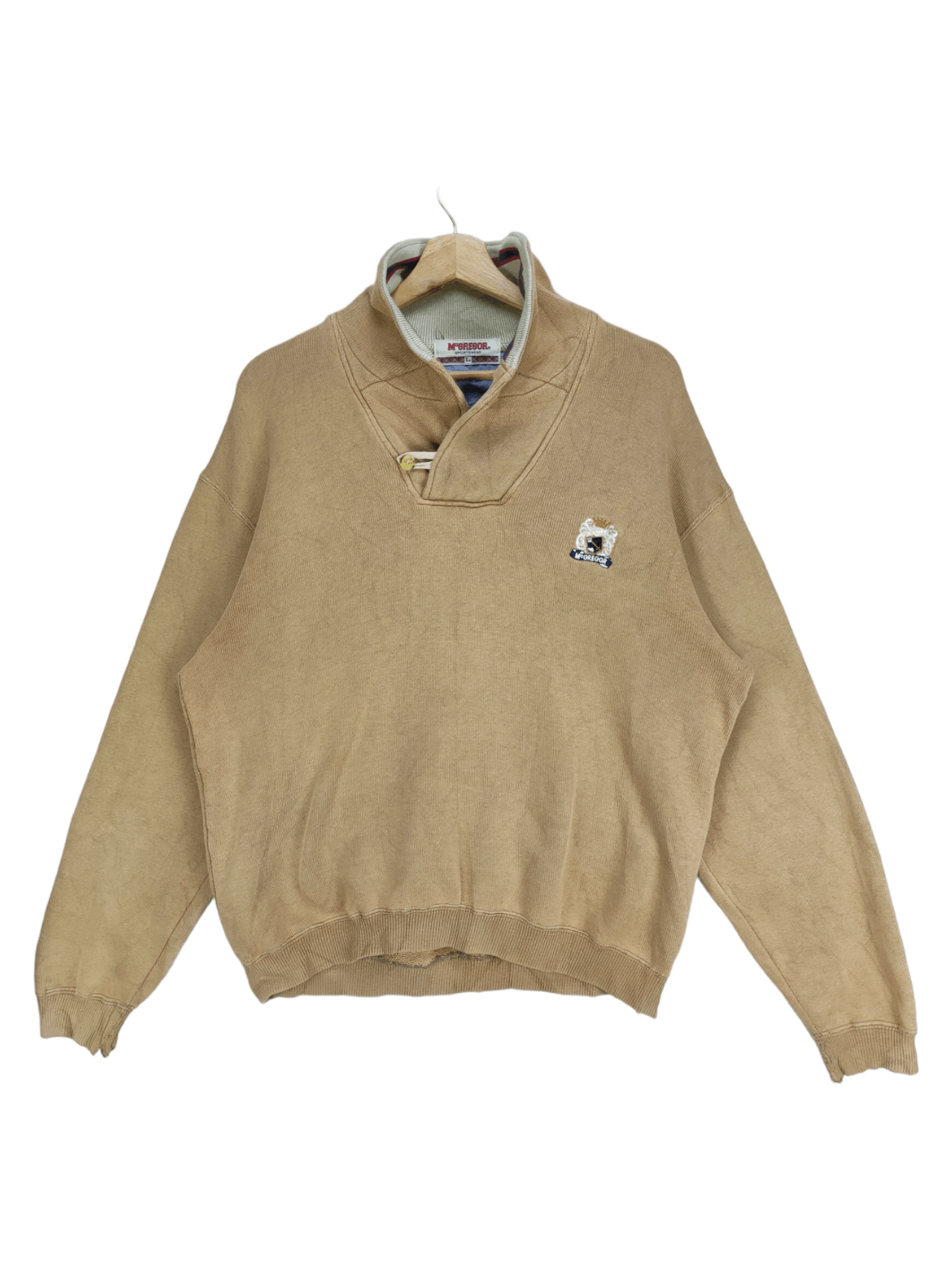 McGregor Steals🔥Vintage Sweatshirt Collar by Mcgregor Size US L / EU 52-54 / 3 - 1 Thumbnail