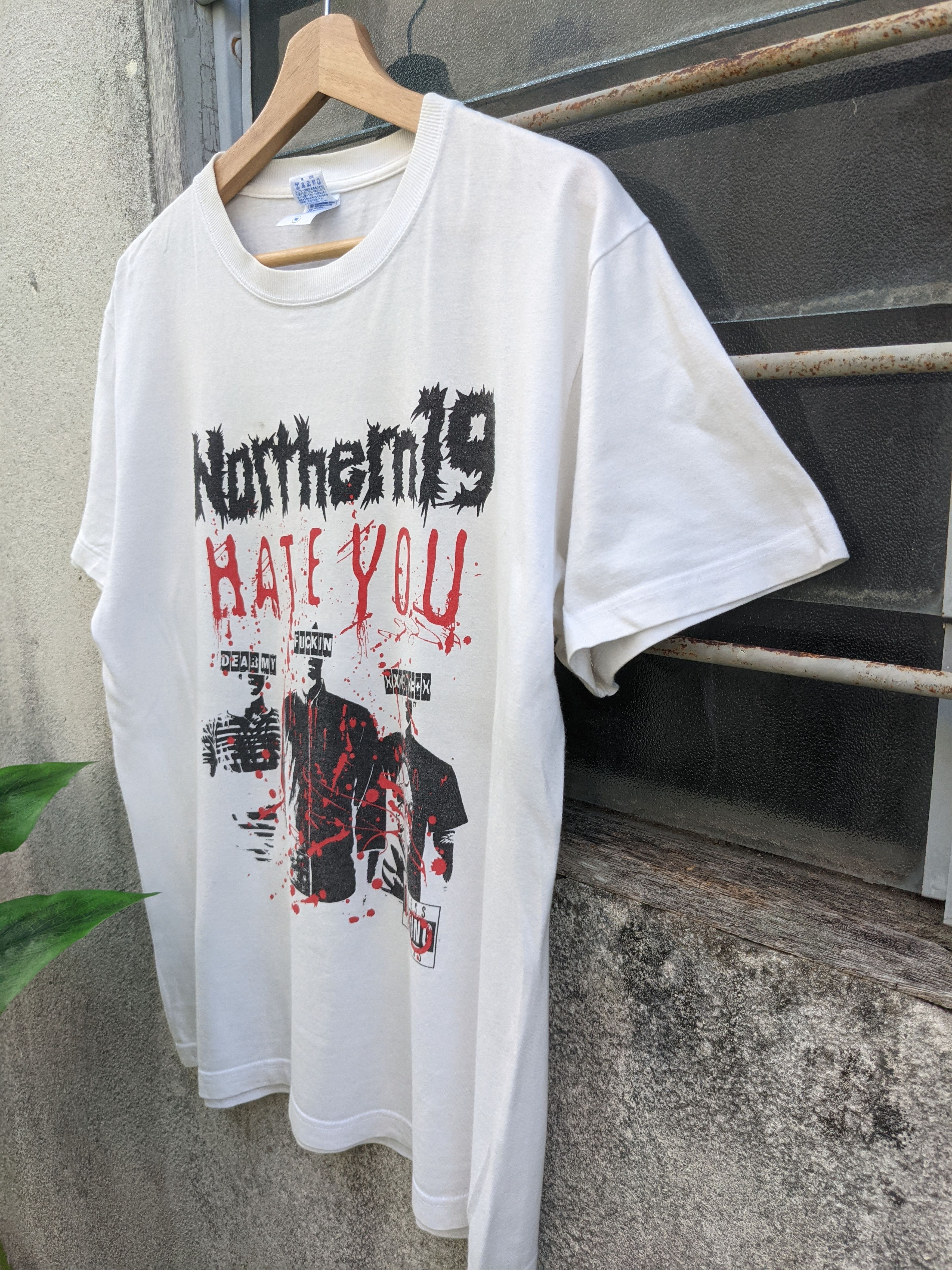 Vintage Northern 19 Hate You Punk Band Japan Size US M / EU 48-50 / 2 - 4 Thumbnail