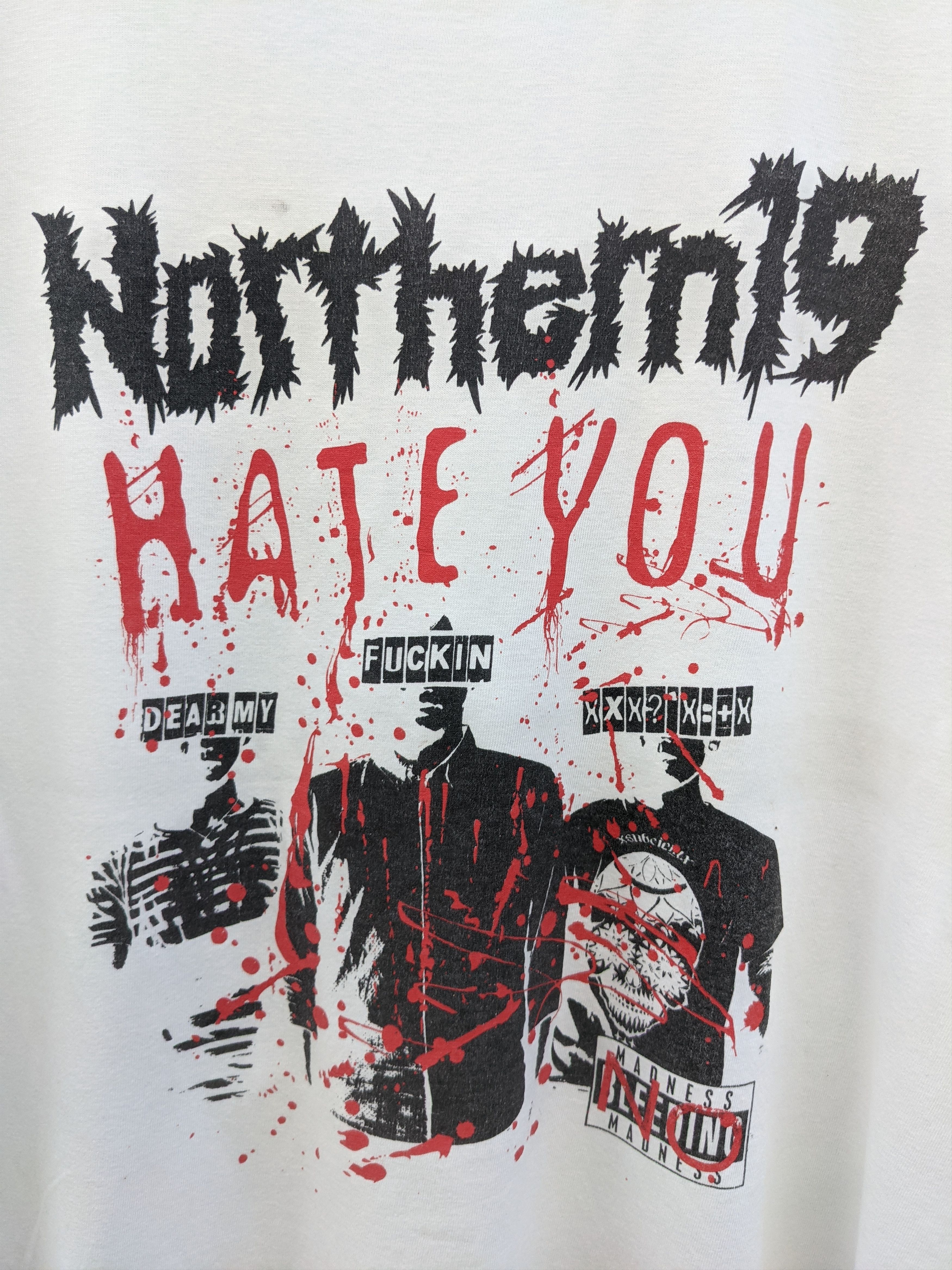 Vintage Northern 19 Hate You Punk Band Japan Size US M / EU 48-50 / 2 - 6 Thumbnail