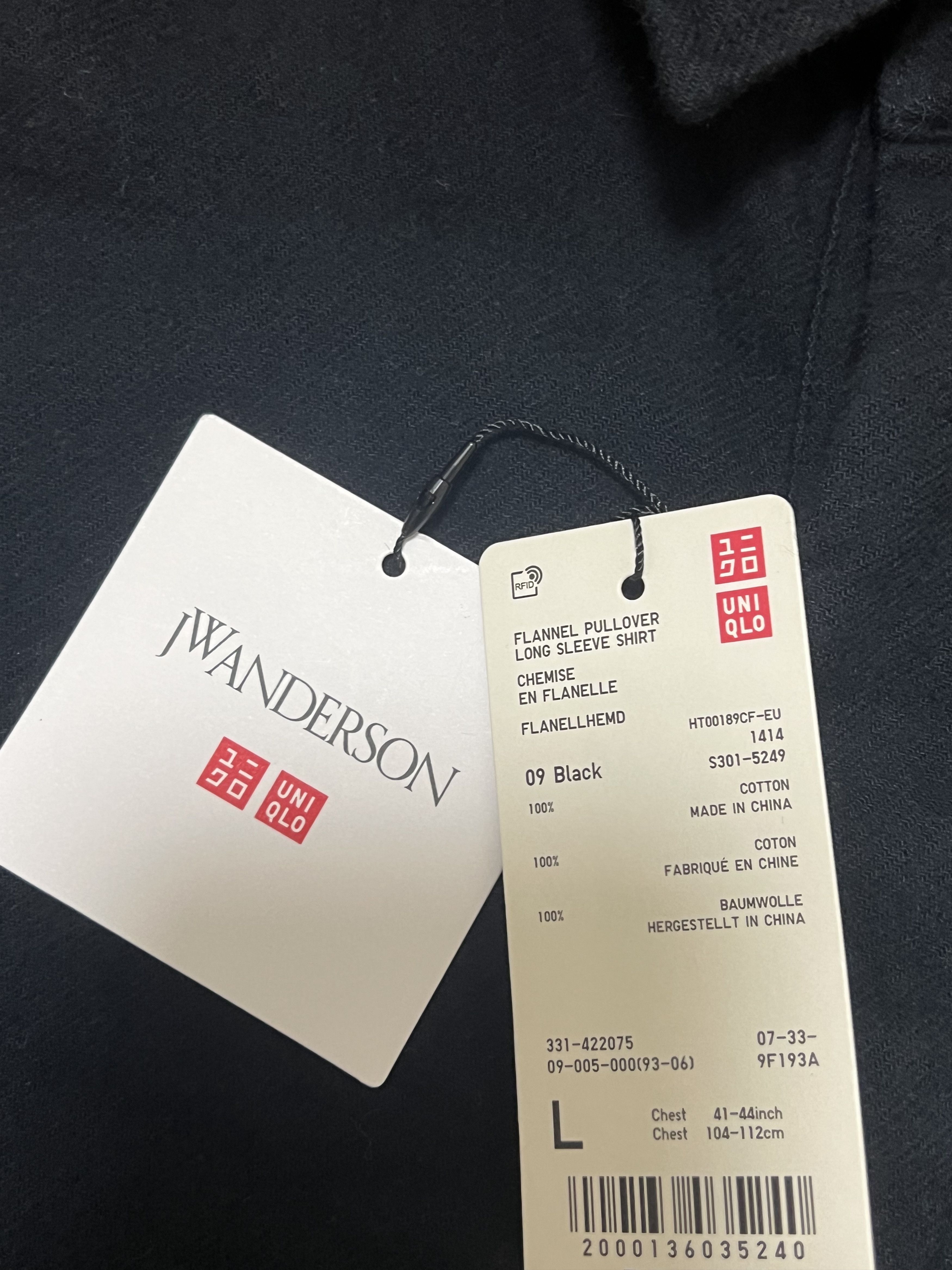 JW Anderson × Uniqlo 💚 JW Anderson x Uniqlo Flannel Pullover Longsleeve Shirt Size US L / EU 52-54 / 3 - 6 Thumbnail