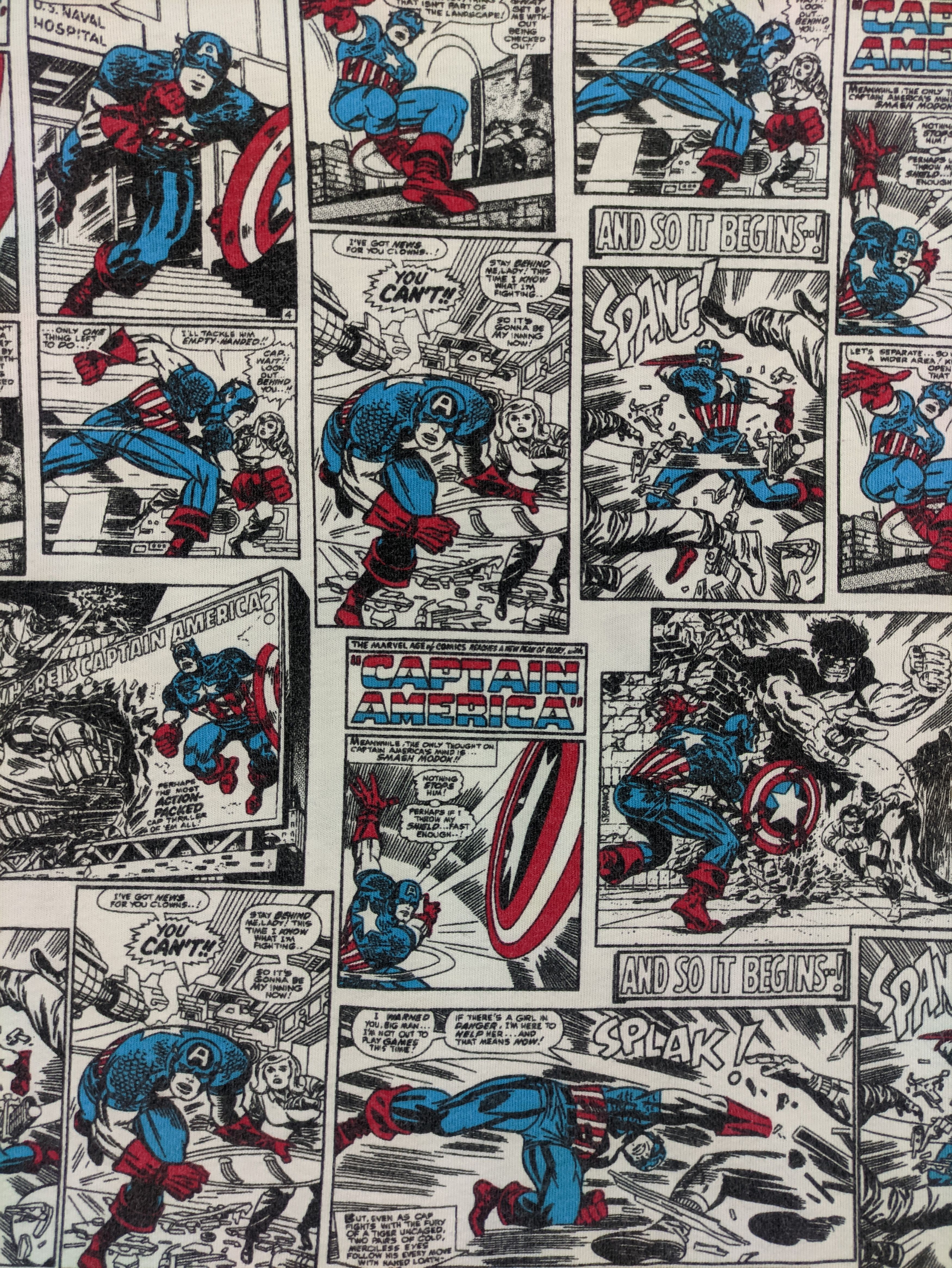 Marvel Comics Steals🔥Marvel Comics T Shirt Captain America Tee Size US M / EU 48-50 / 2 - 5 Thumbnail