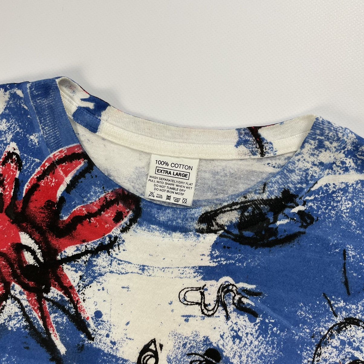 The Cure × Vintage Vintage The Cure Wish Tour 1992 All Over Print T-Shirt Size US L / EU 52-54 / 3 - 5 Thumbnail