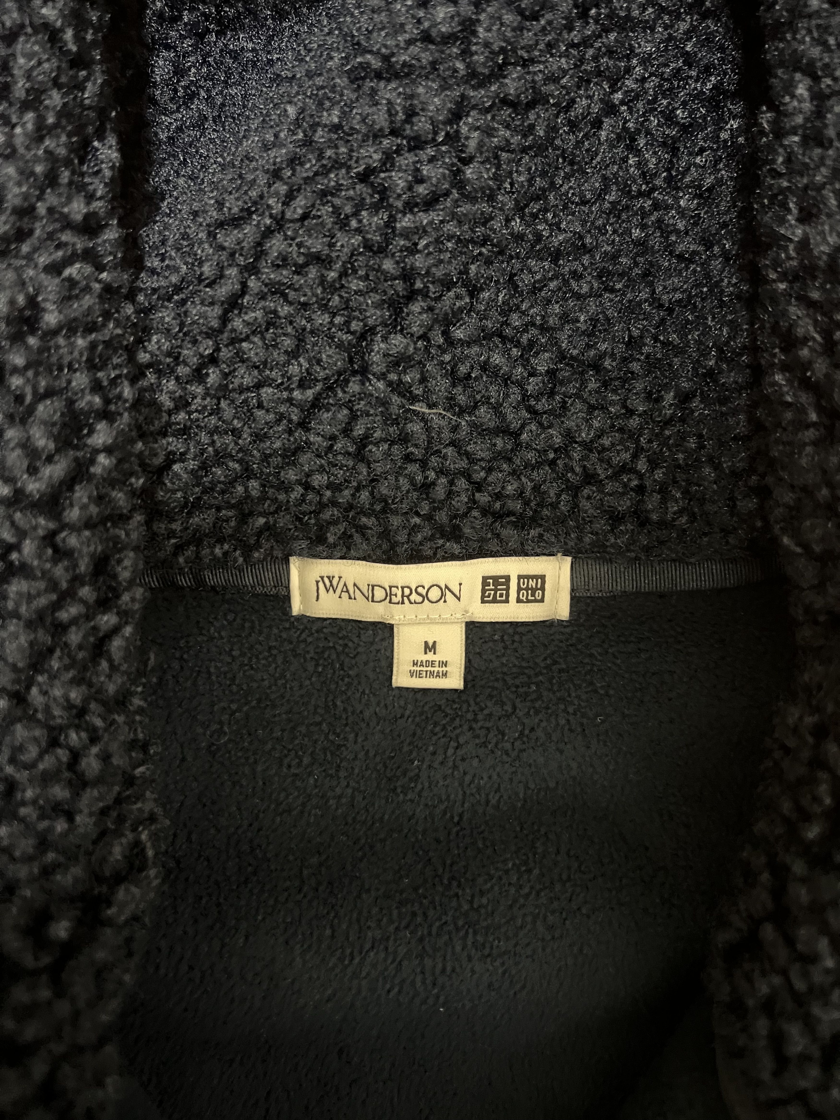 JW Anderson × Uniqlo 💚 JW Anderson x Uniqlo Hooded Fleece Vest Navy Medium Size US M / EU 48-50 / 2 - 4 Thumbnail