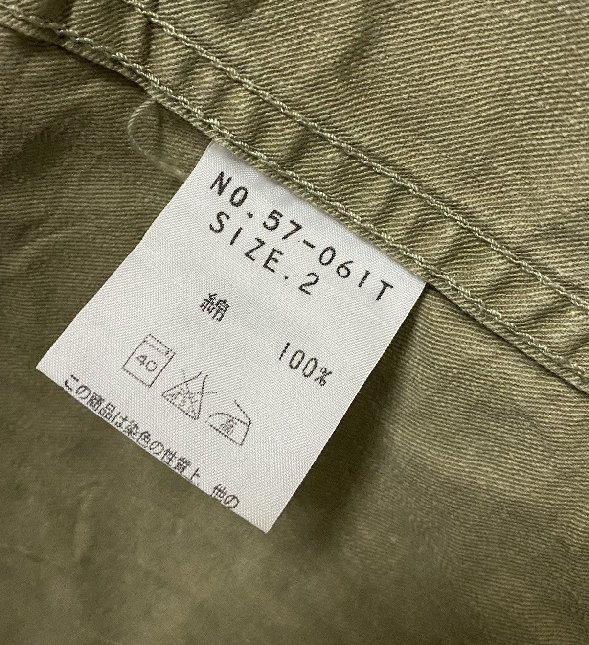 OMNIGOD Vintage Omnigod Oversize Army Green Cargo Skirt Size 32" / US 10 / IT 46 - 12 Thumbnail