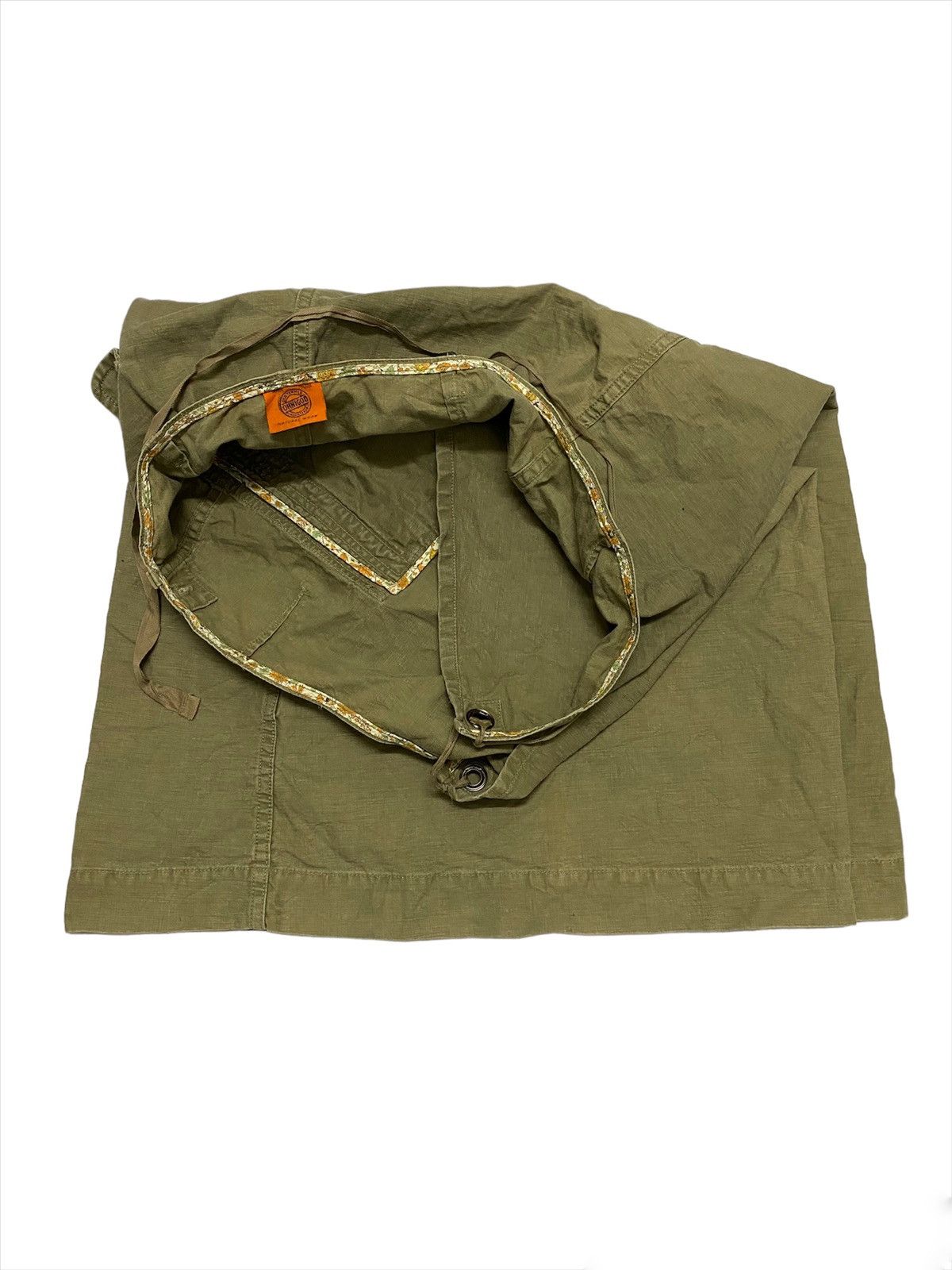 OMNIGOD Vintage Omnigod Oversize Army Green Cargo Skirt Size 32" / US 10 / IT 46 - 7 Thumbnail