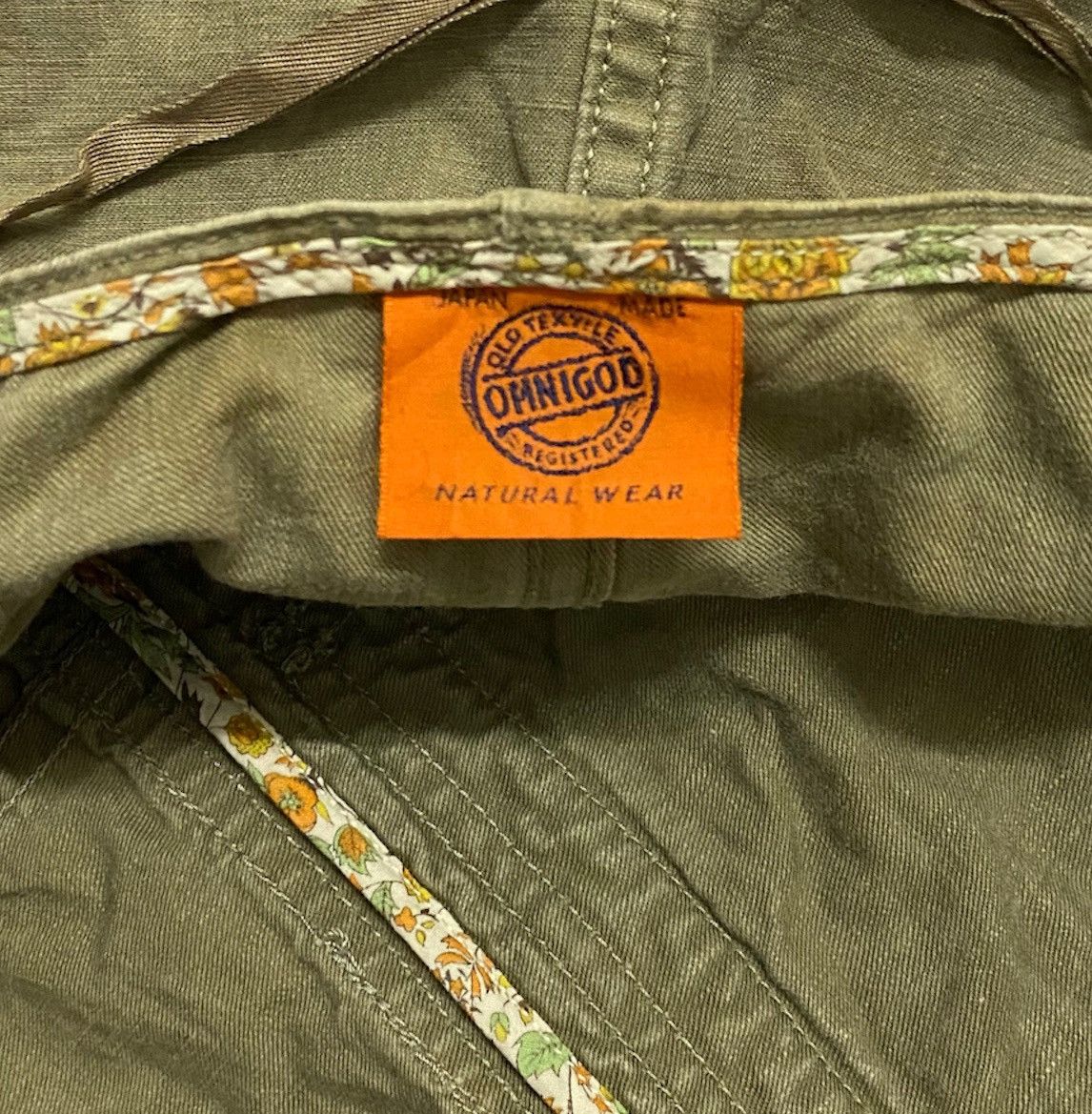OMNIGOD Vintage Omnigod Oversize Army Green Cargo Skirt Size 32" / US 10 / IT 46 - 10 Thumbnail